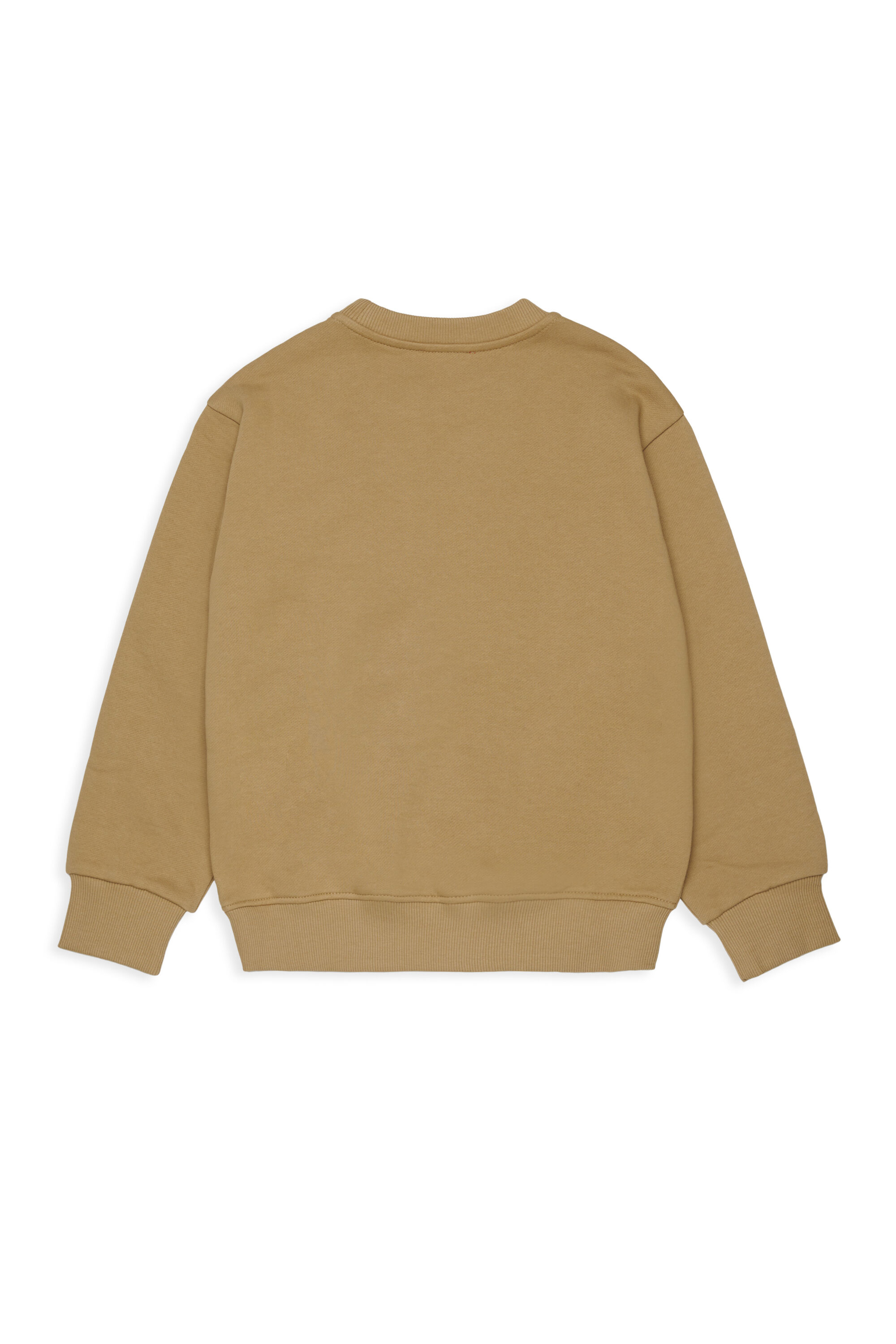 Diesel - SLODIM OVER, Man's Sweatshirt with Diesel Industry print in Brown - 2