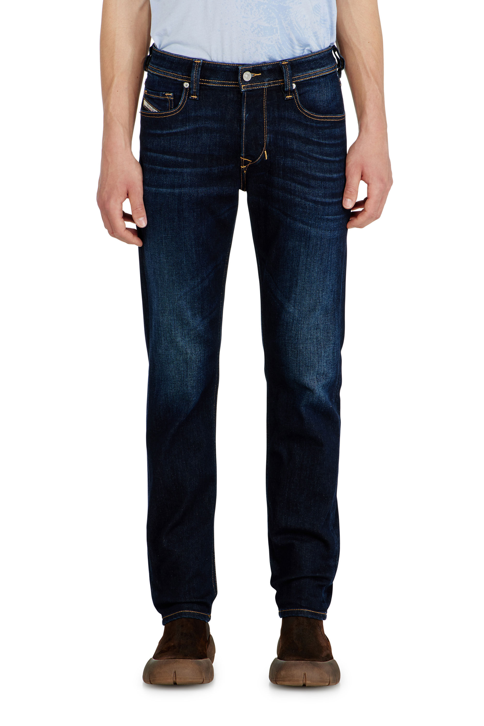 Diesel - Man's Regular Jeans 1986 Larkee-Beex 09Q15, Dark Blue - 4