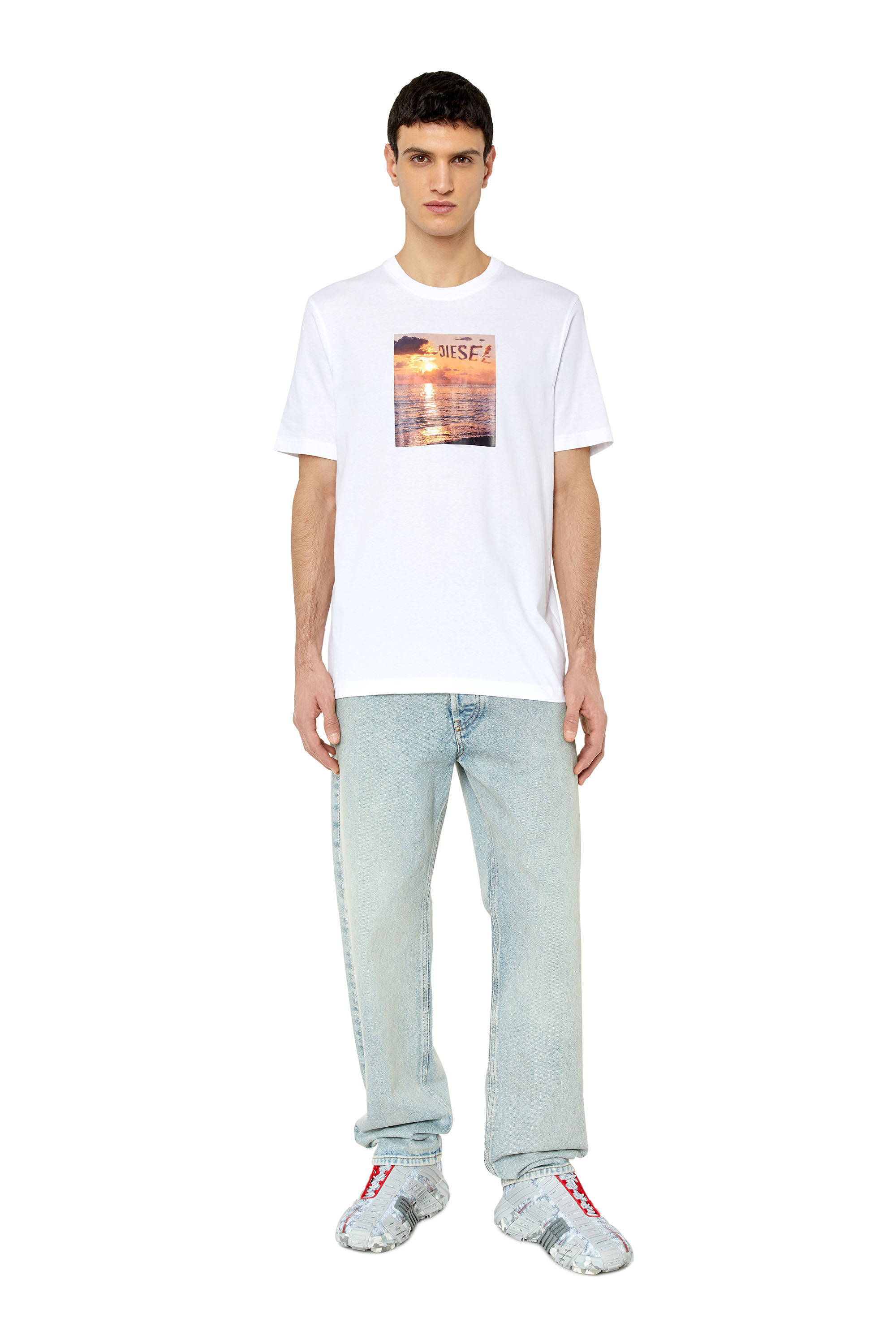 Diesel - T-JUST-G24, White - Image 1