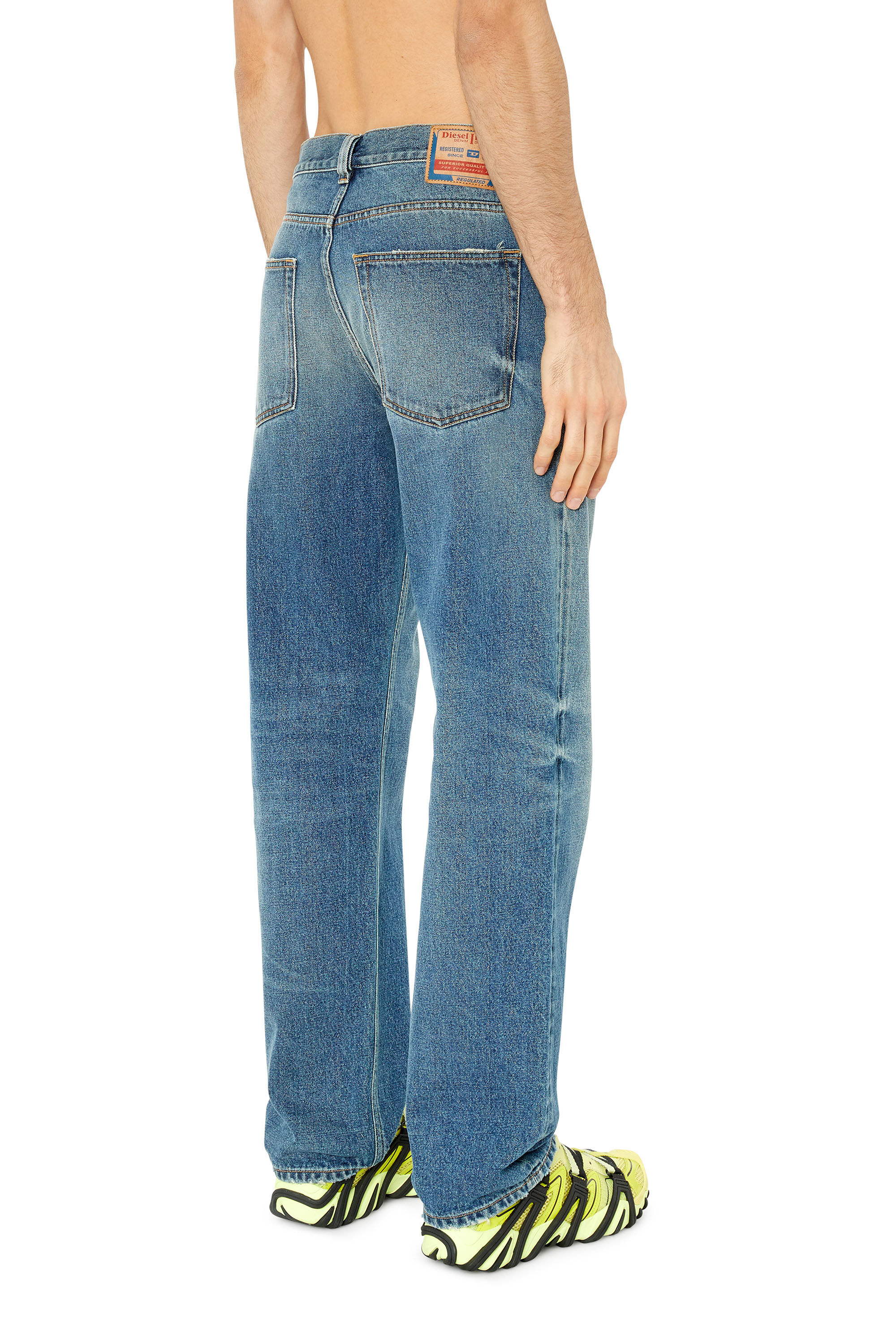 Diesel - Straight Jeans 2010 D-Macs 09F02, Medium blue - Image 4