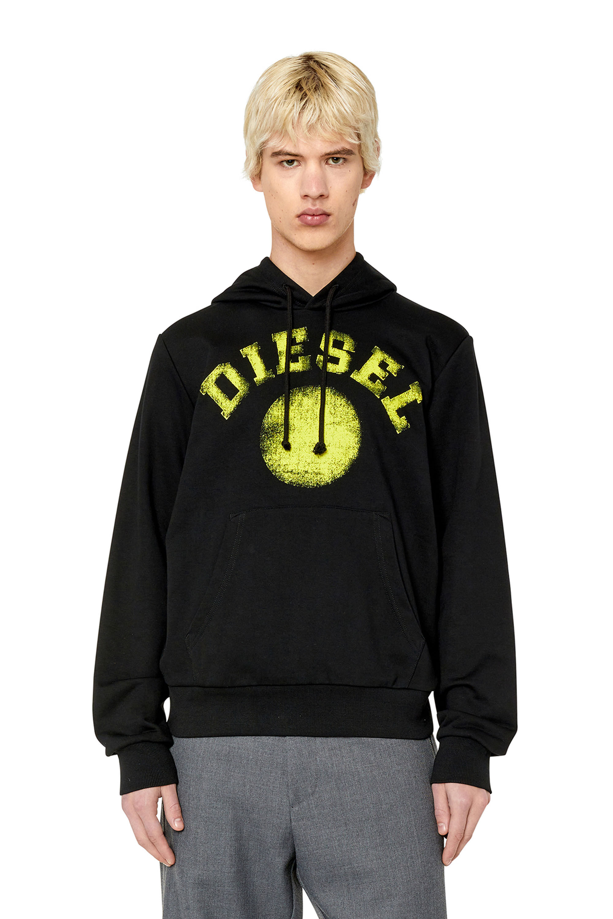 Diesel - S-GINN-HOOD-K30, Black - Image 3