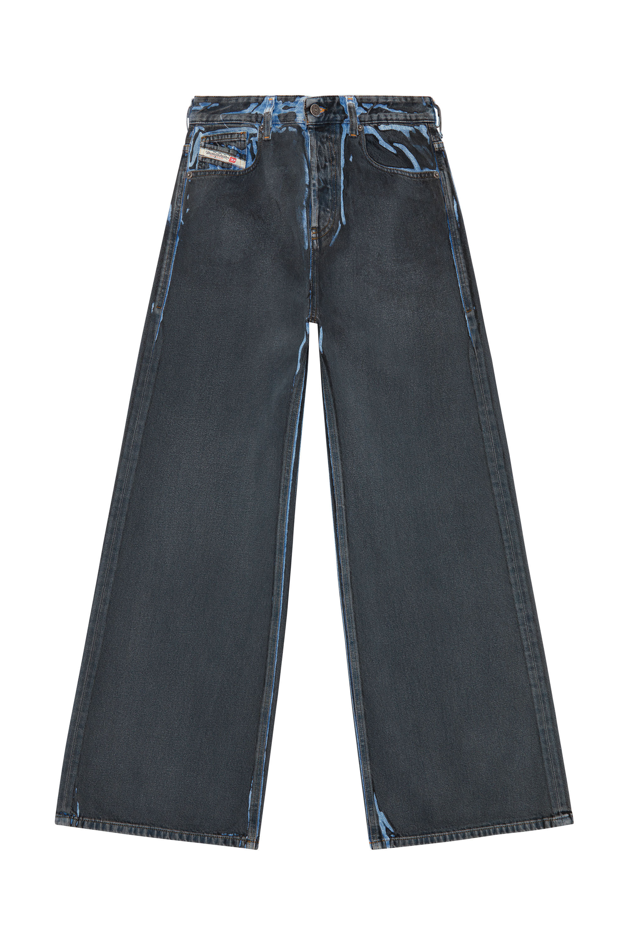 Diesel - Straight Jeans 1996 D-Sire 09I47, Black/Dark grey - Image 2