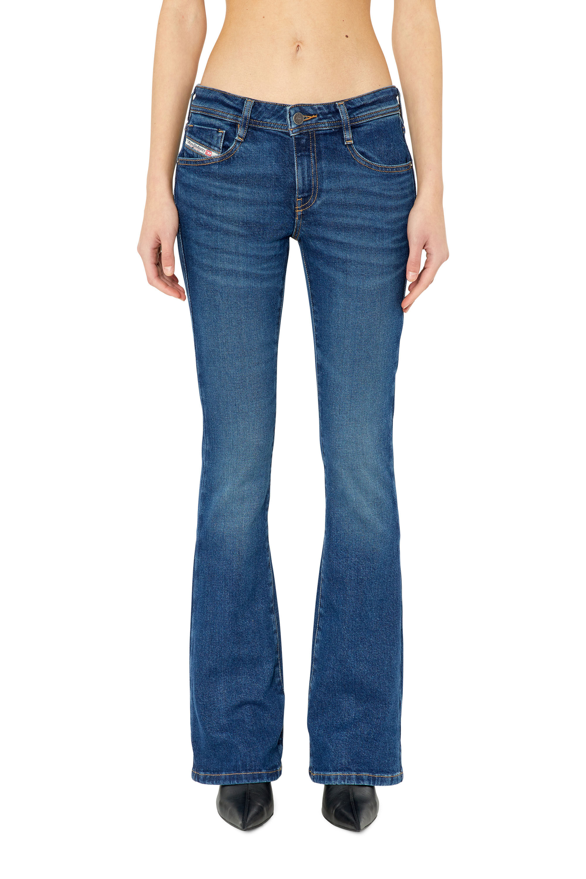 Diesel - Bootcut and Flare Jeans 1969 D-Ebbey 0GYCS, Dark Blue - Image 3