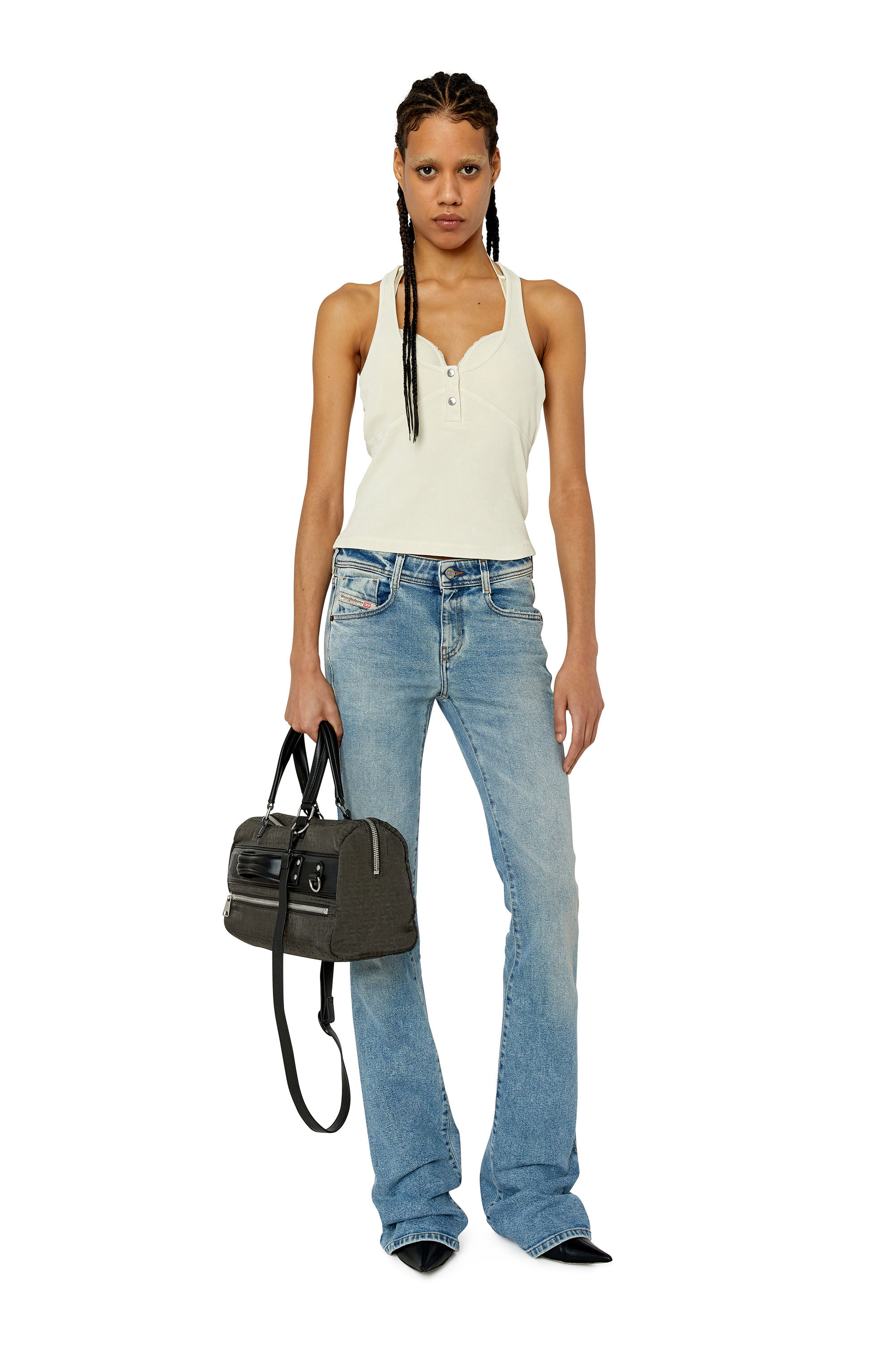 Diesel - Bootcut and Flare Jeans 1969 D-Ebbey 09E86, Light Blue - Image 1
