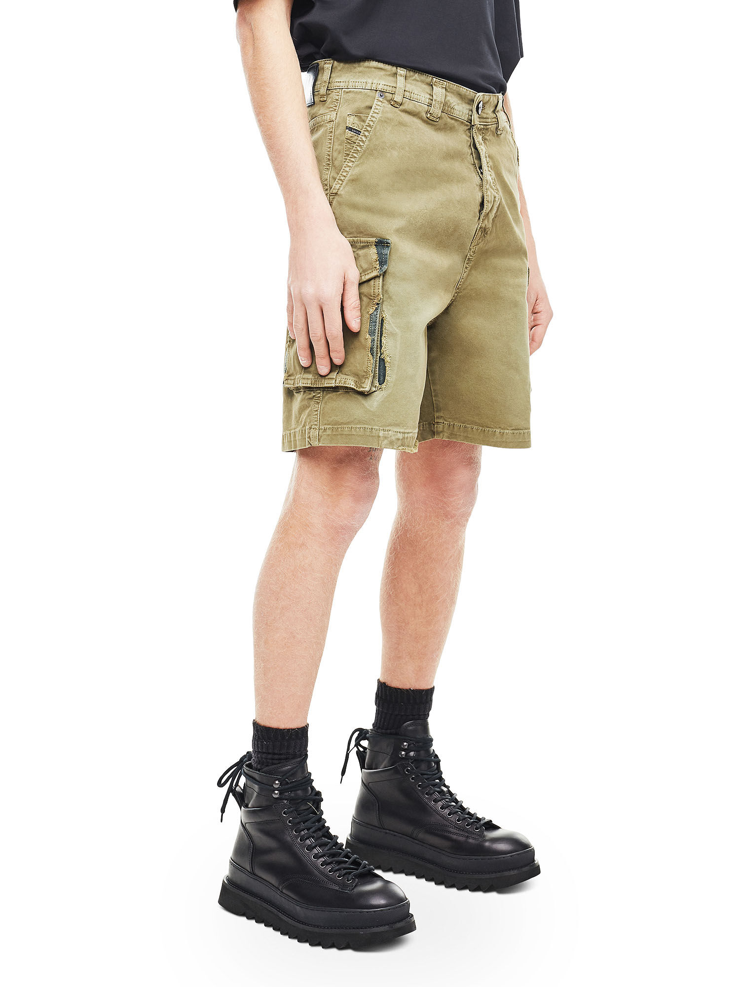 bermuda jeans uomo diesel