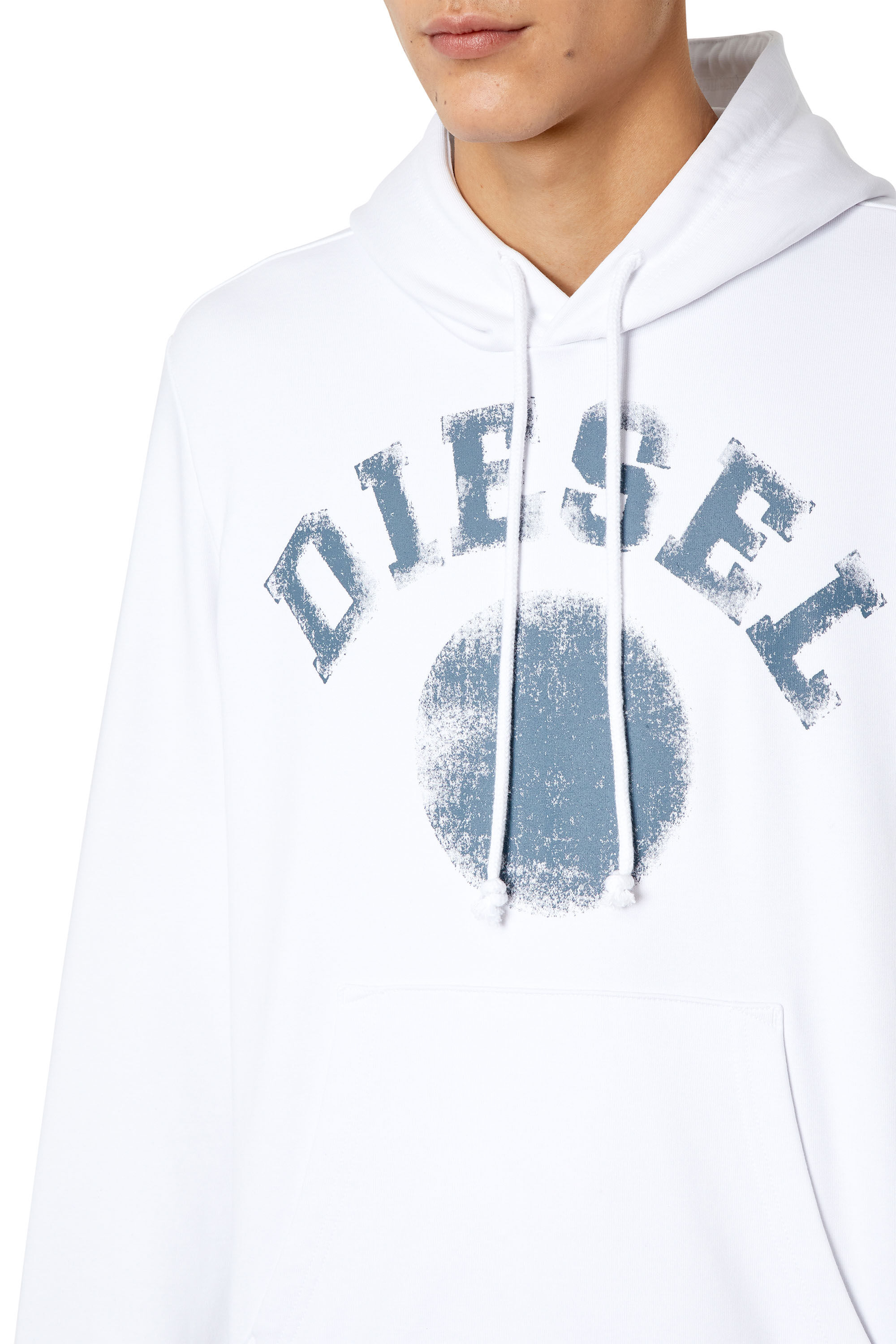 Diesel - S-GINN-HOOD-K30, White - Image 6