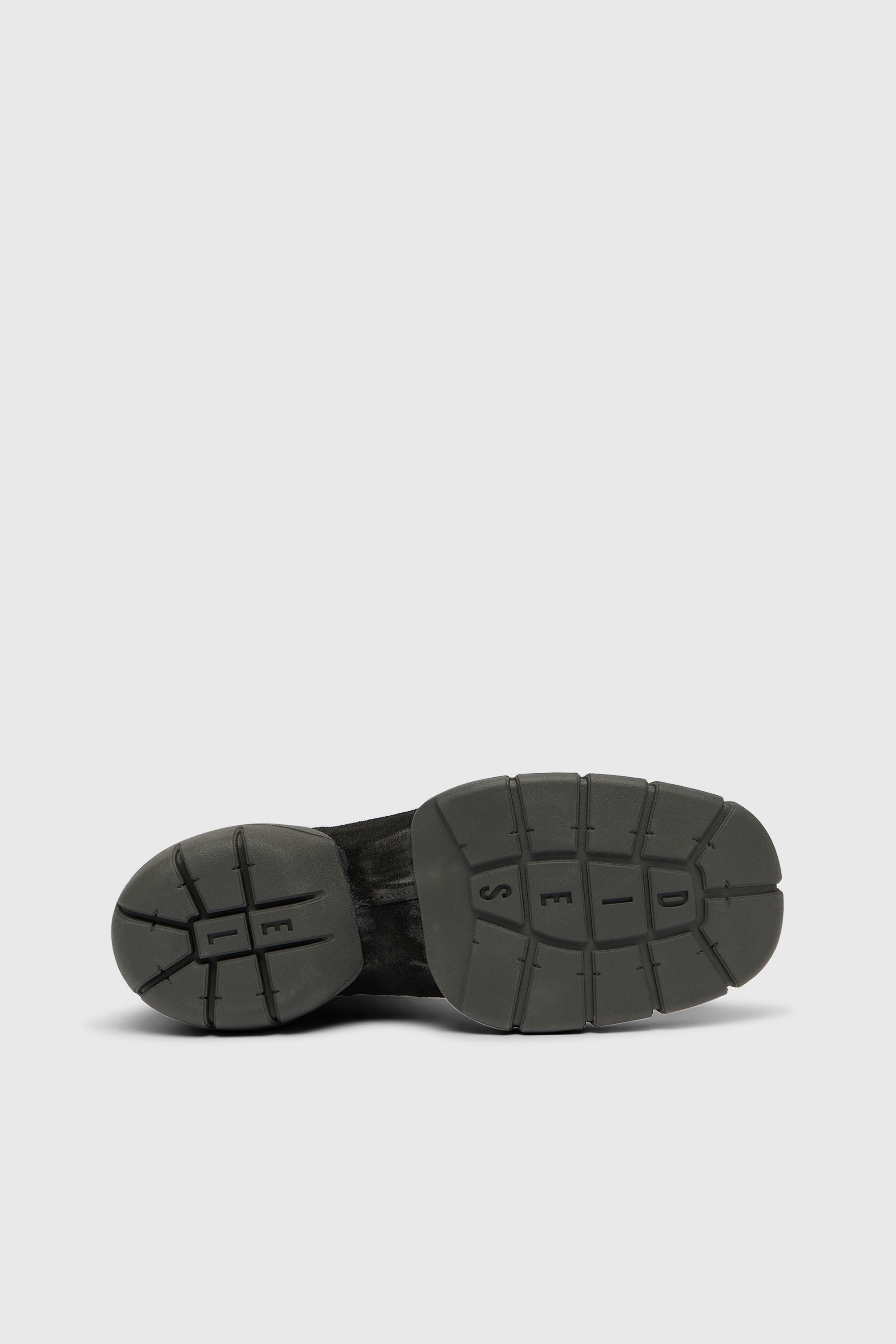 Diesel - D-MATHIEU CH, Man's D-Mathieu - Suede boots with rubber outsole in Black - 5