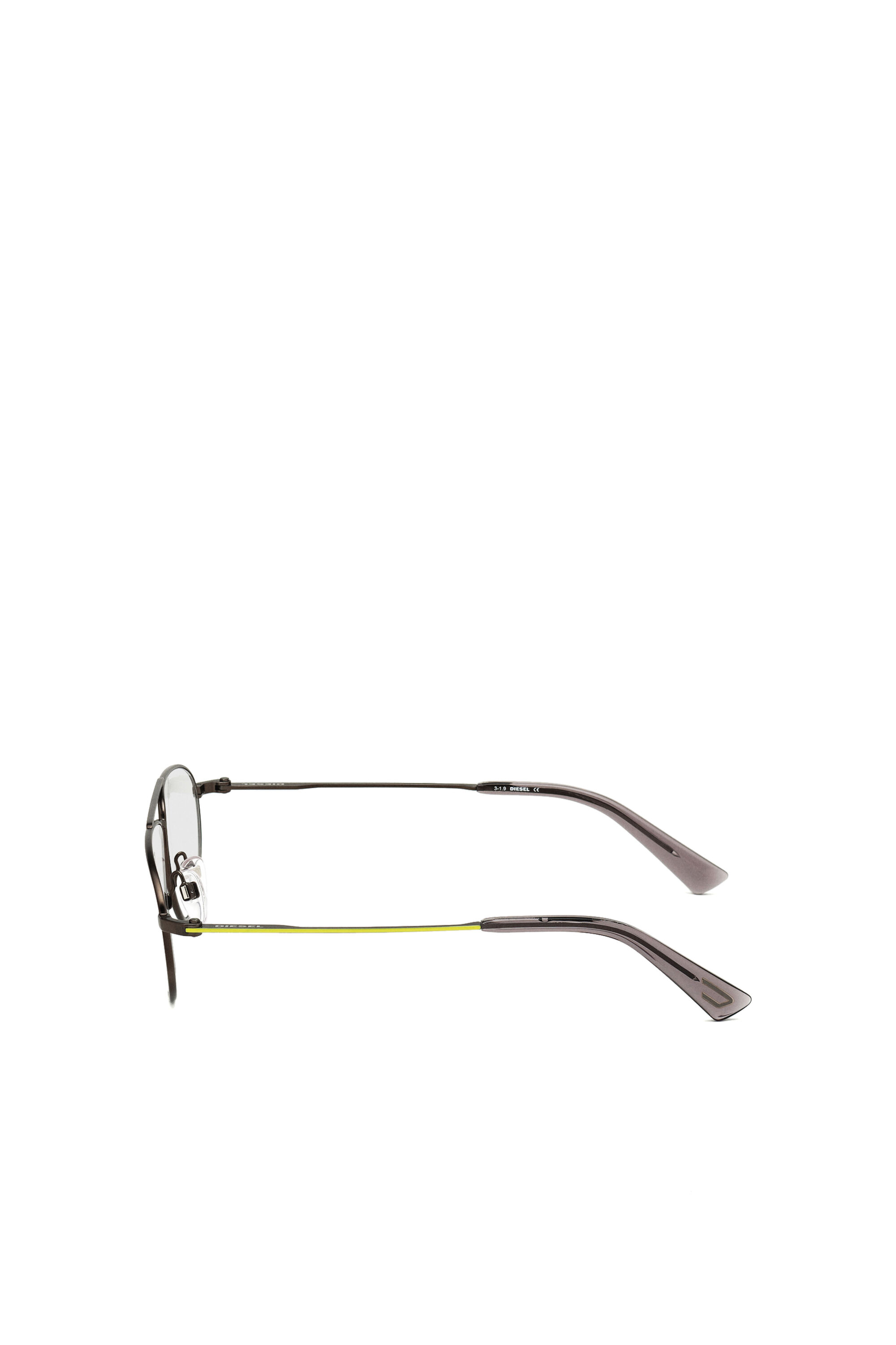 Diesel - DL5359, Man's Metal navigator Eyeglasses in Black - 4