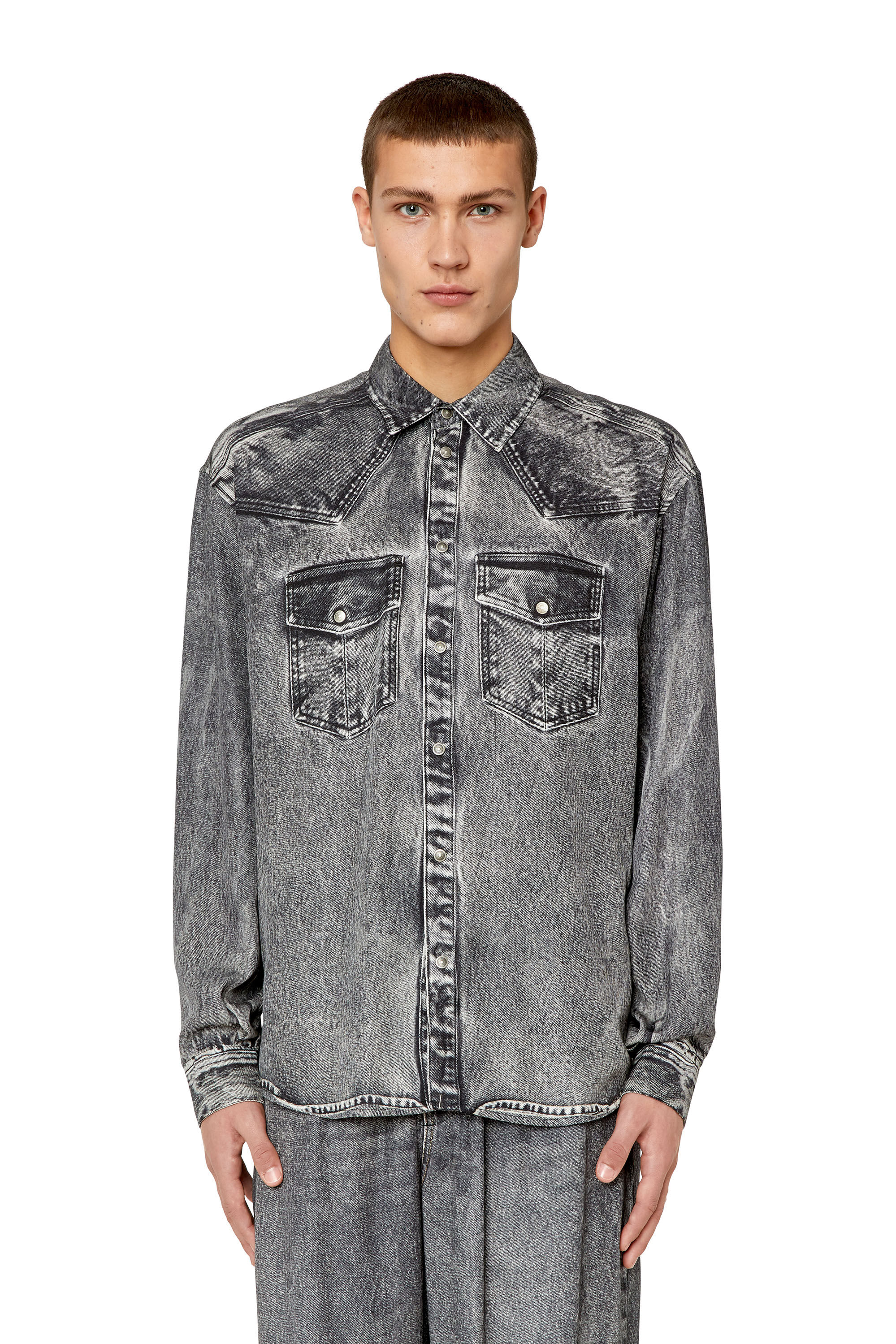 Diesel - S-GILS-DNM, Dark grey - Image 3