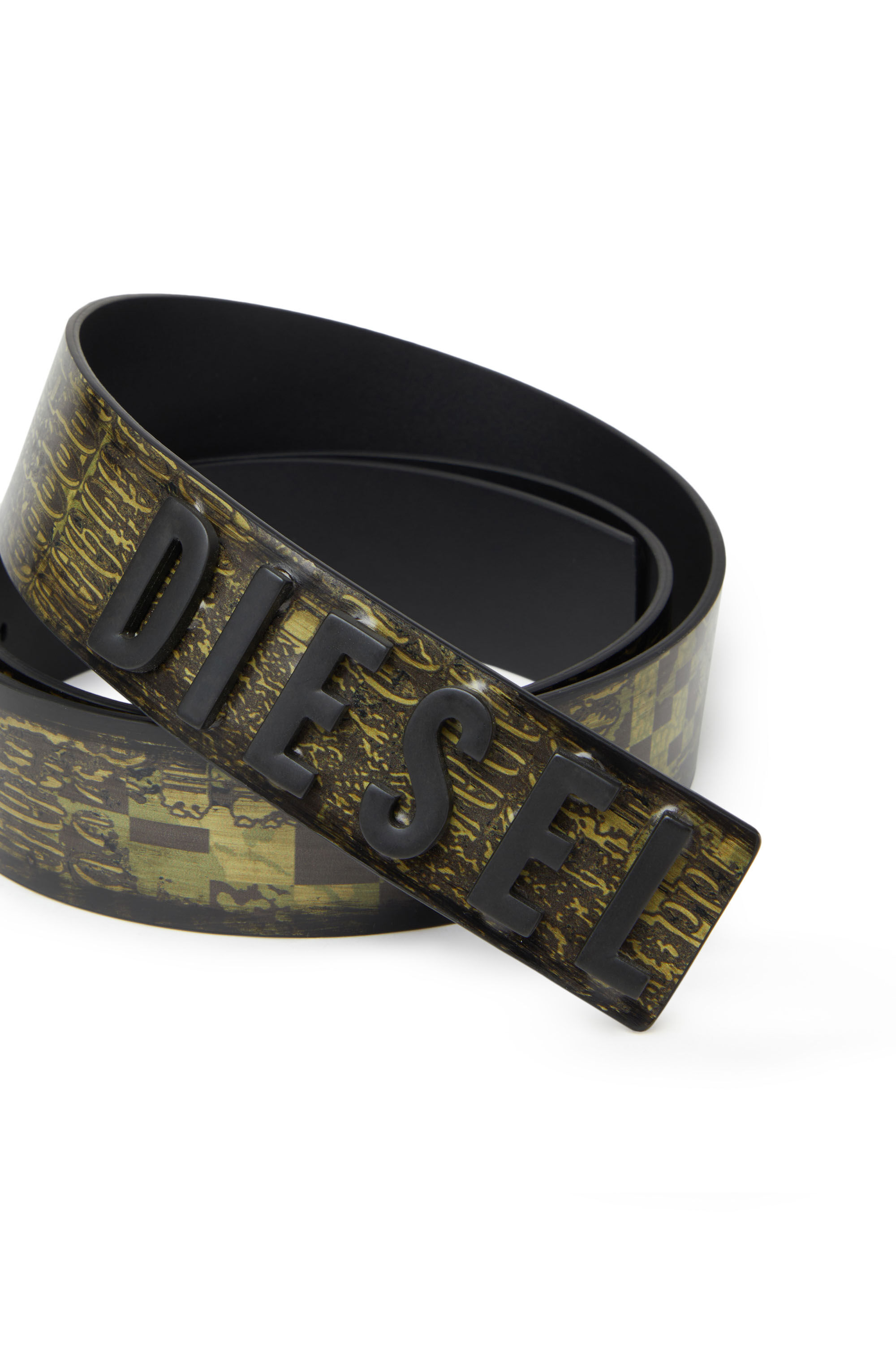 Diesel - B-LETTERS H, Black/Green - Image 3