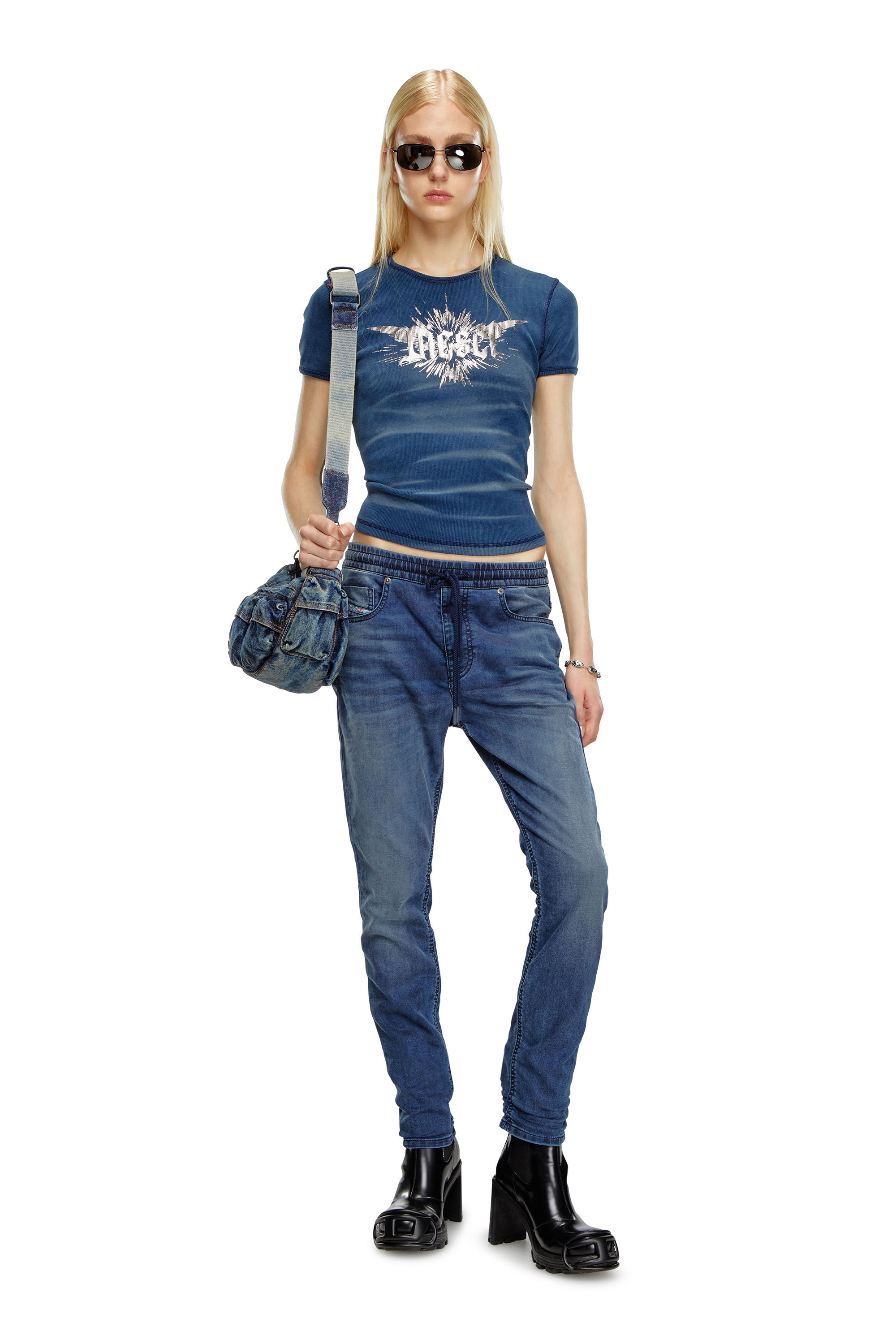 Diesel - Boyfriend 2031 D-Krailey Joggjeans® 068LX, Dark Blue - Image 1