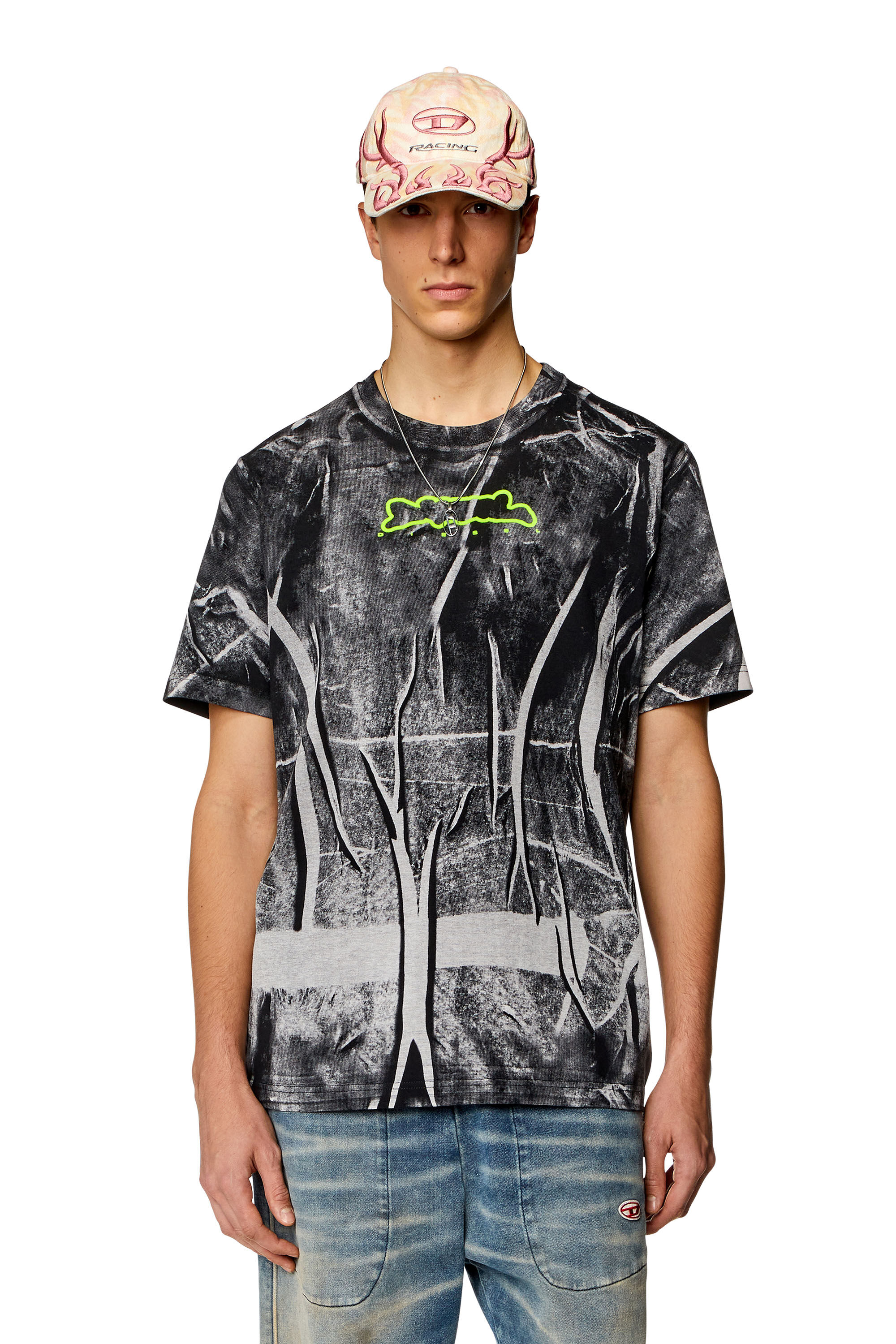 Diesel - T-JUST-N3, Black/Grey - Image 3