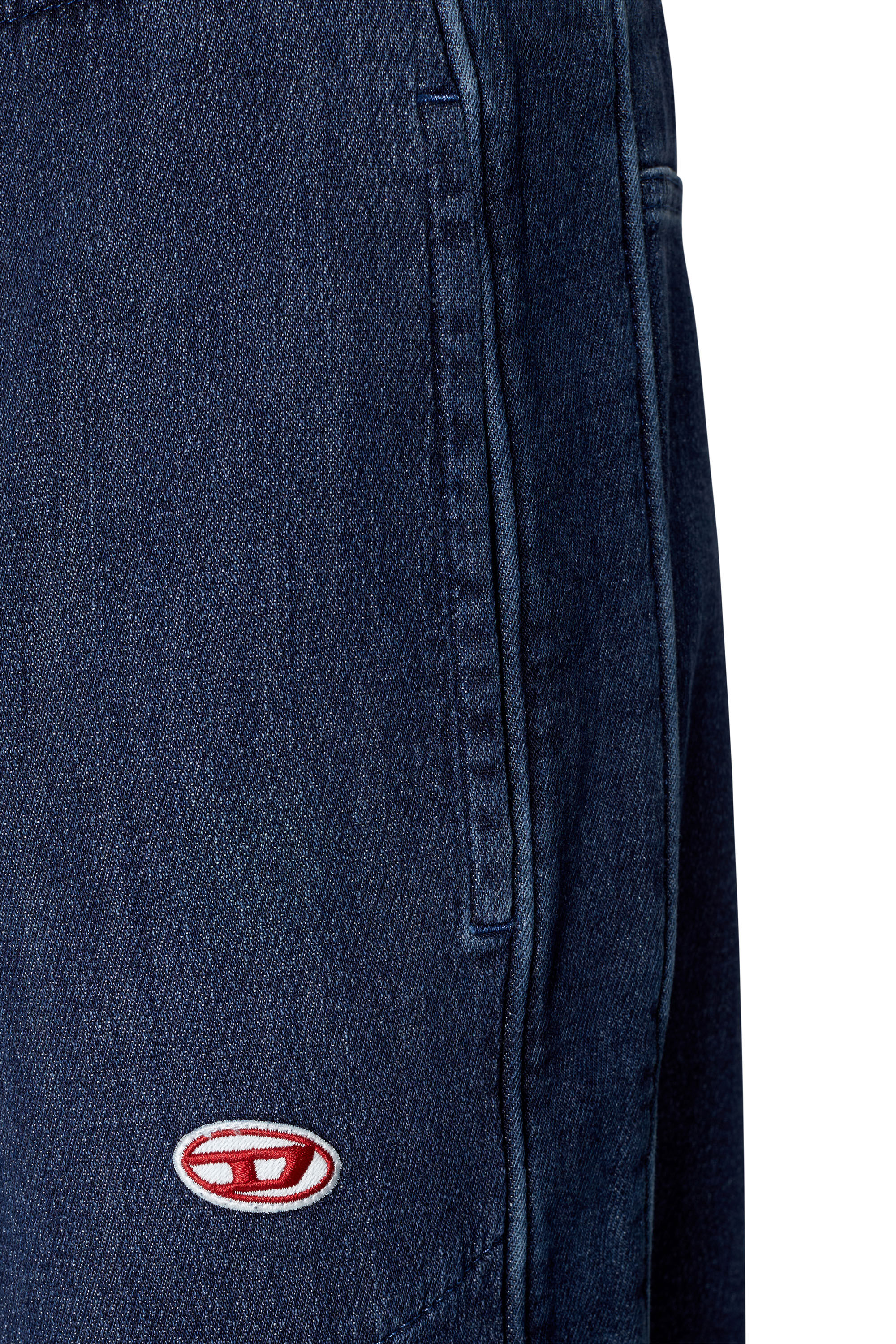 Diesel - D-Martians Track Denim 09C30 Straight, Dark Blue - Image 6