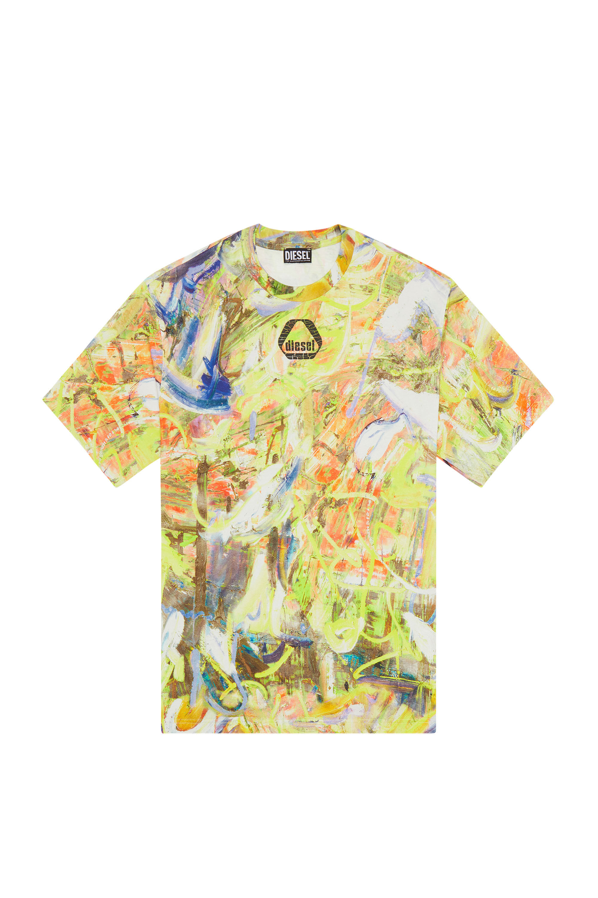 Diesel - T-WASH-G8, White/Yellow - Image 2