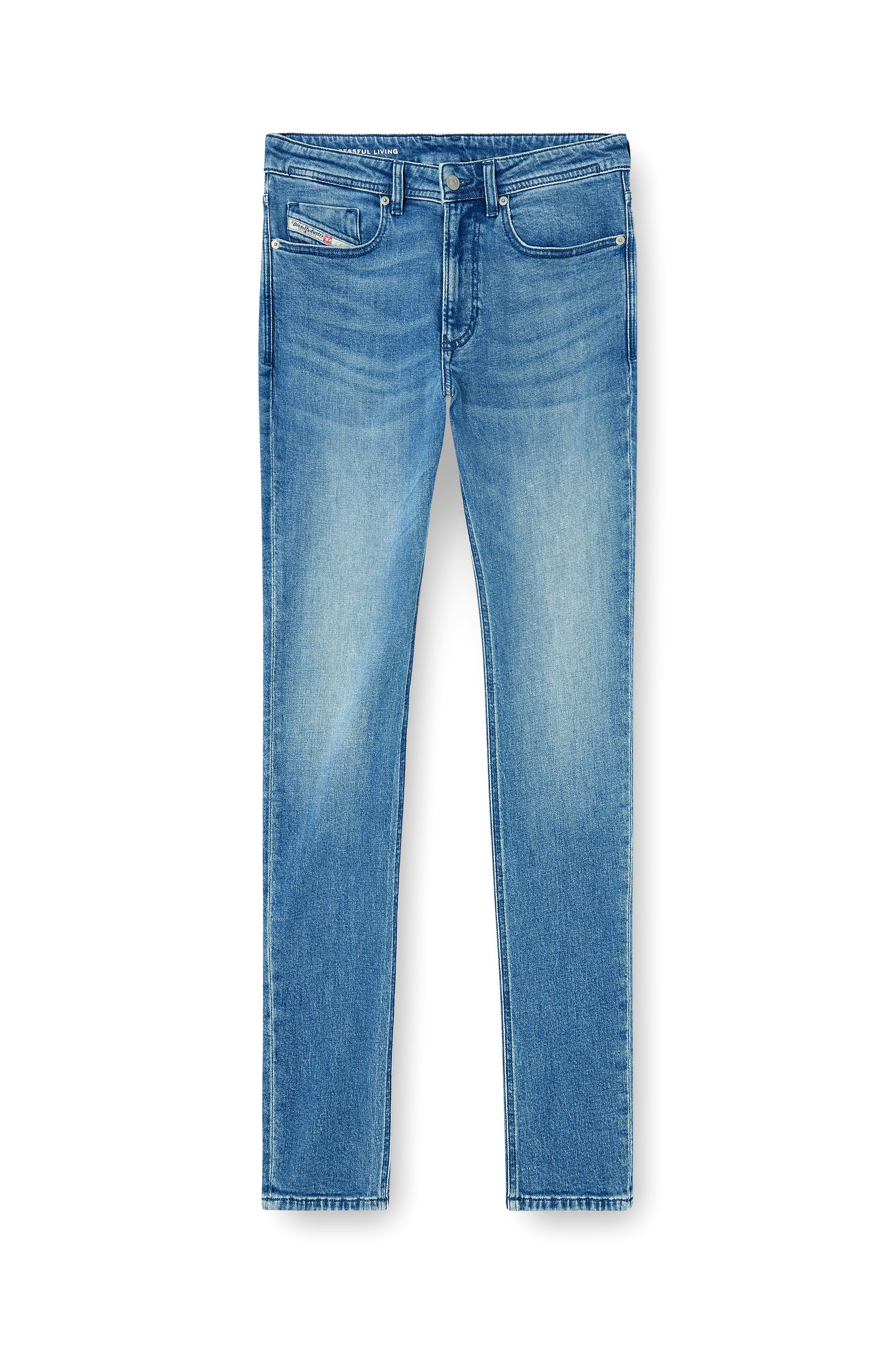 Diesel - Man's Skinny Jeans 1979 Sleenker 0BEBI, Light Blue - 3