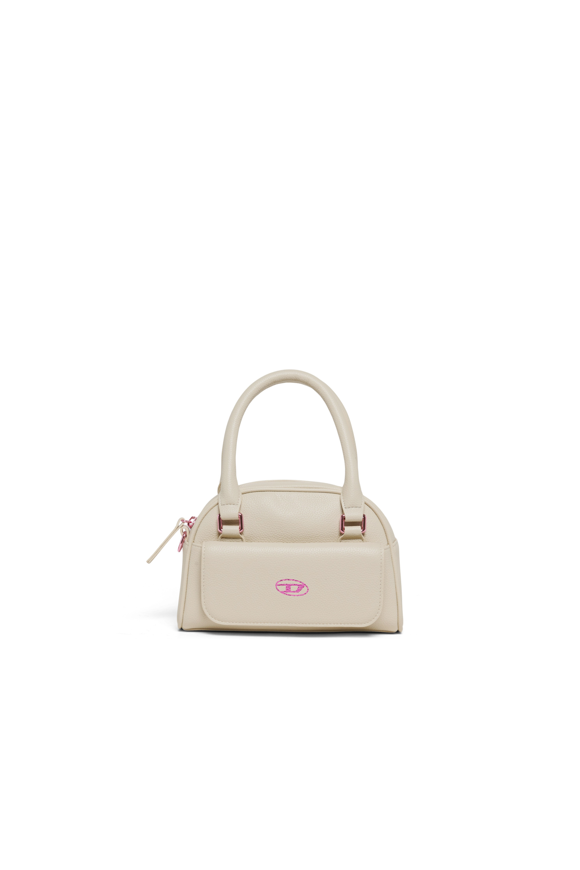 Diesel - WREDY, Woman's WREDY - Bag in grainy coated fabric in White - 1