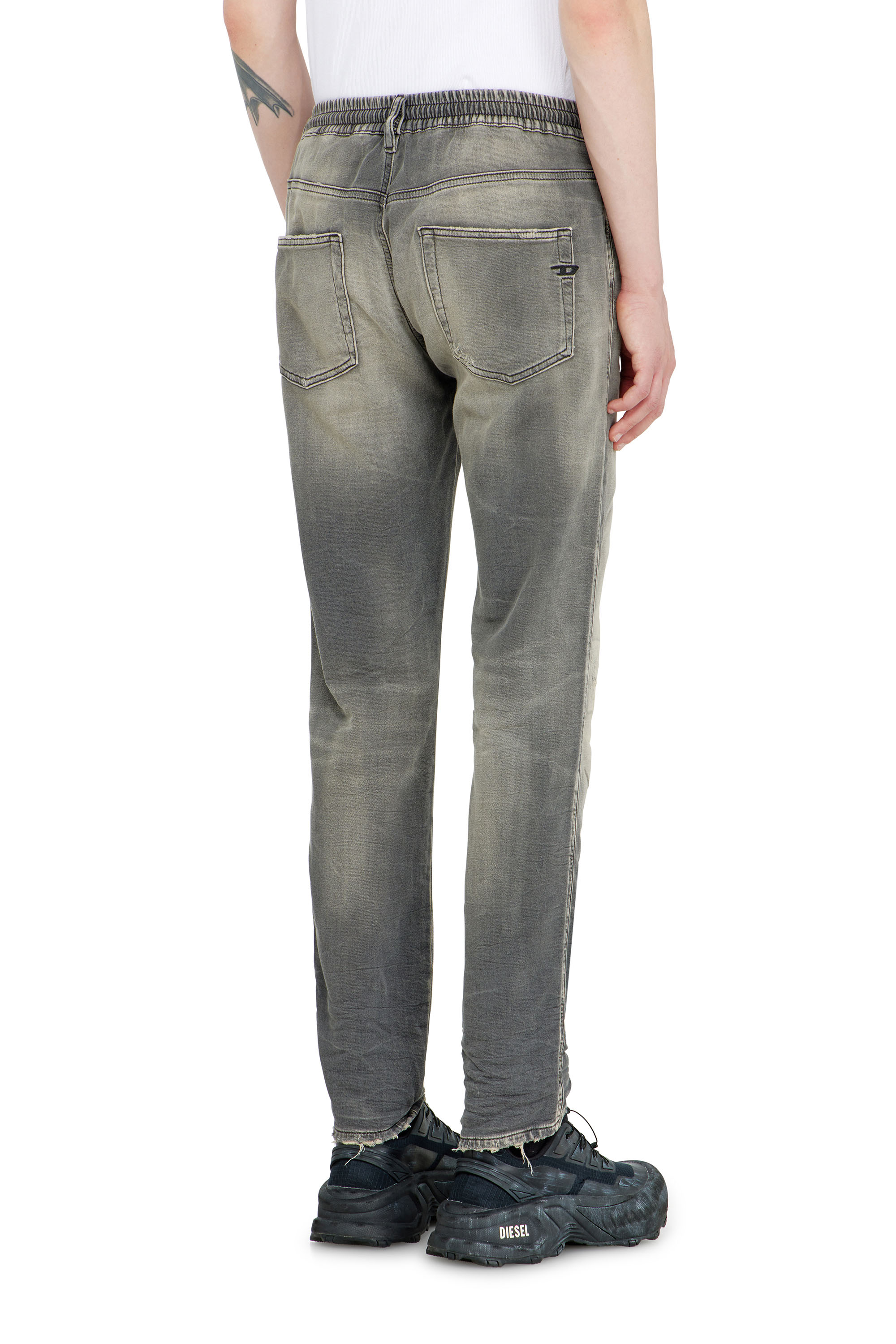 Diesel - Man's Slim 2062 D-Strukt Joggjeans&reg; 068UH, Light Grey - 3
