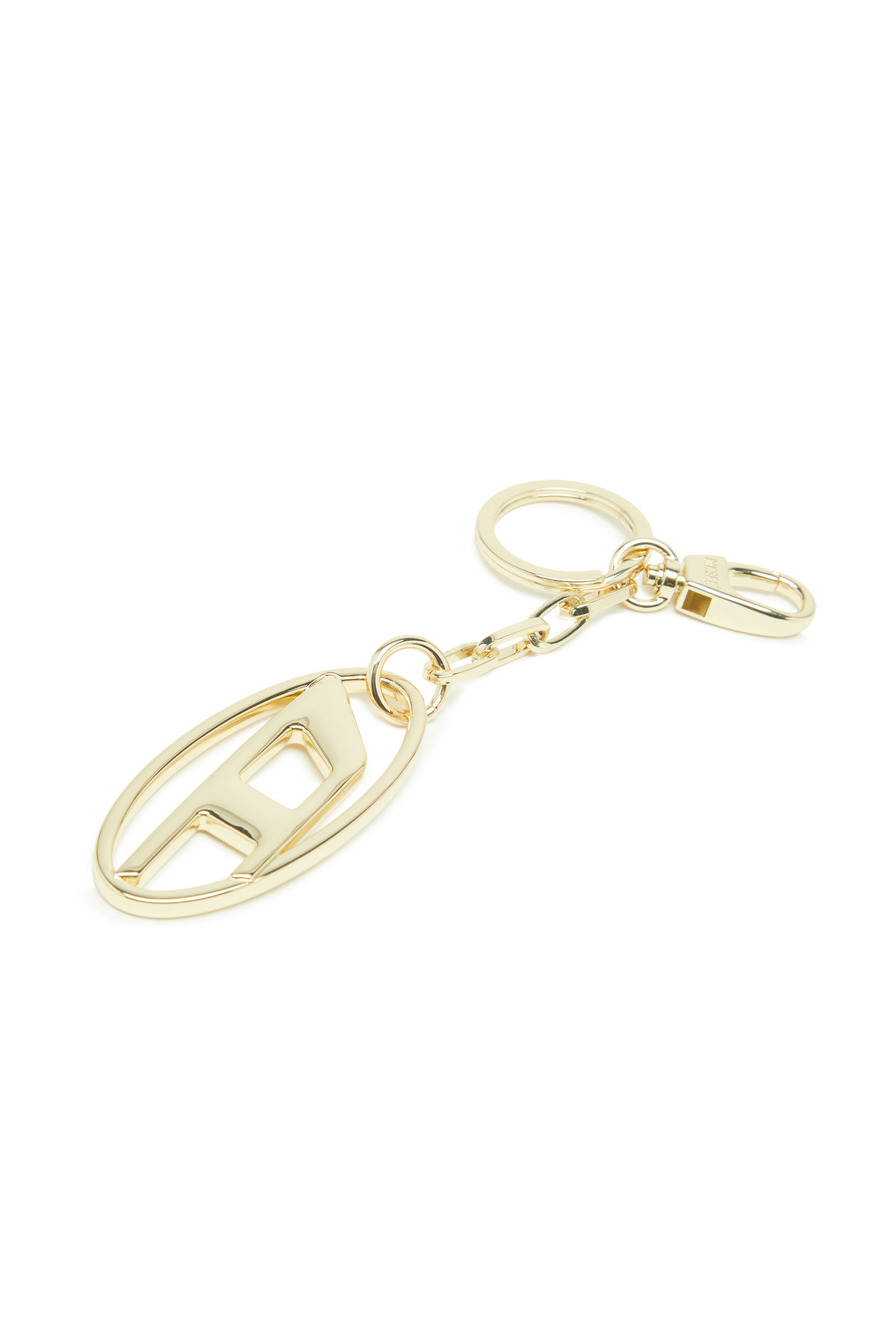 Diesel - HOLY-C, Woman Metal keyring with logo plaque in Oro - Image 2