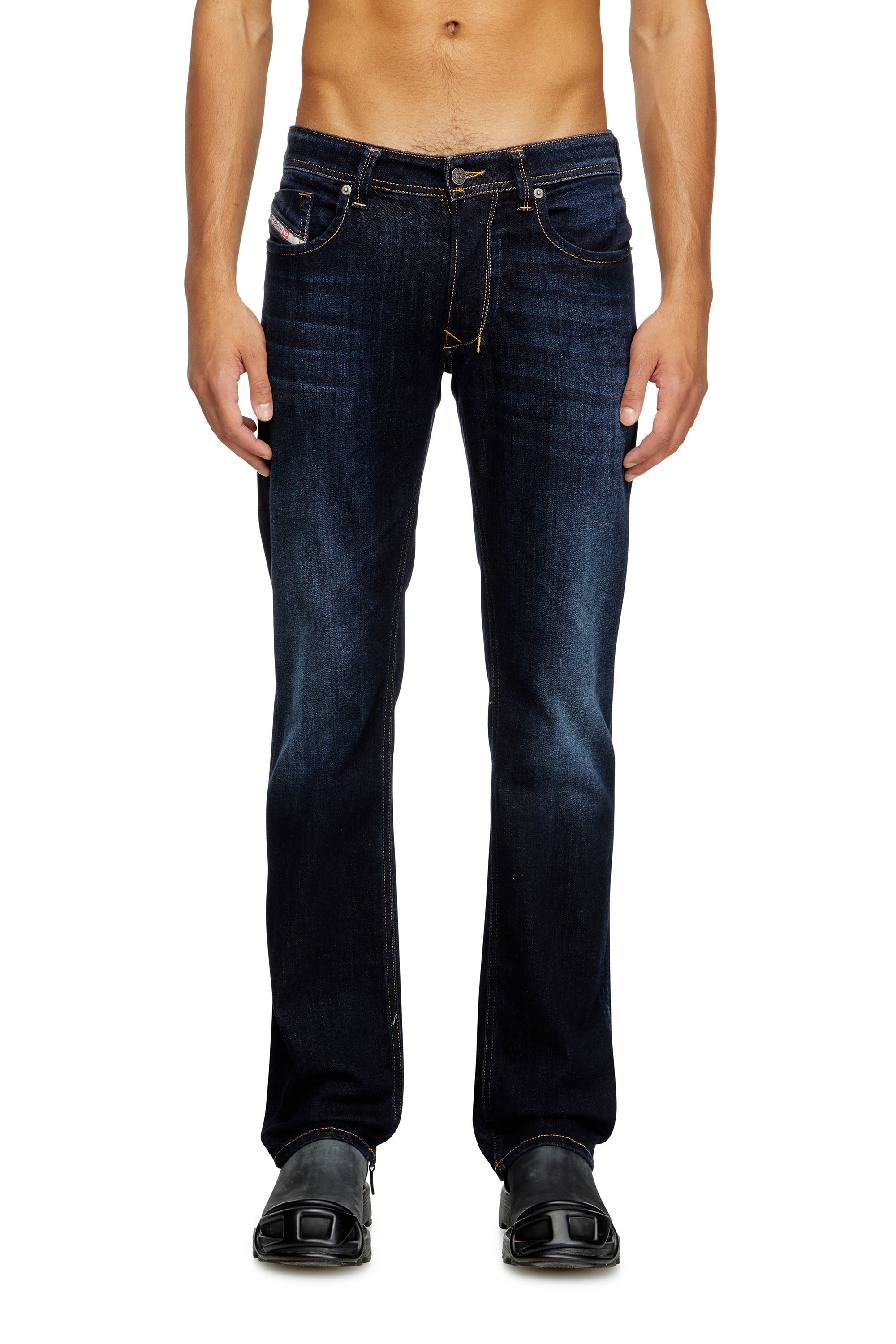 Diesel - Man's Regular Jeans 1985 Larkee 009ZS, Dark Blue - 3