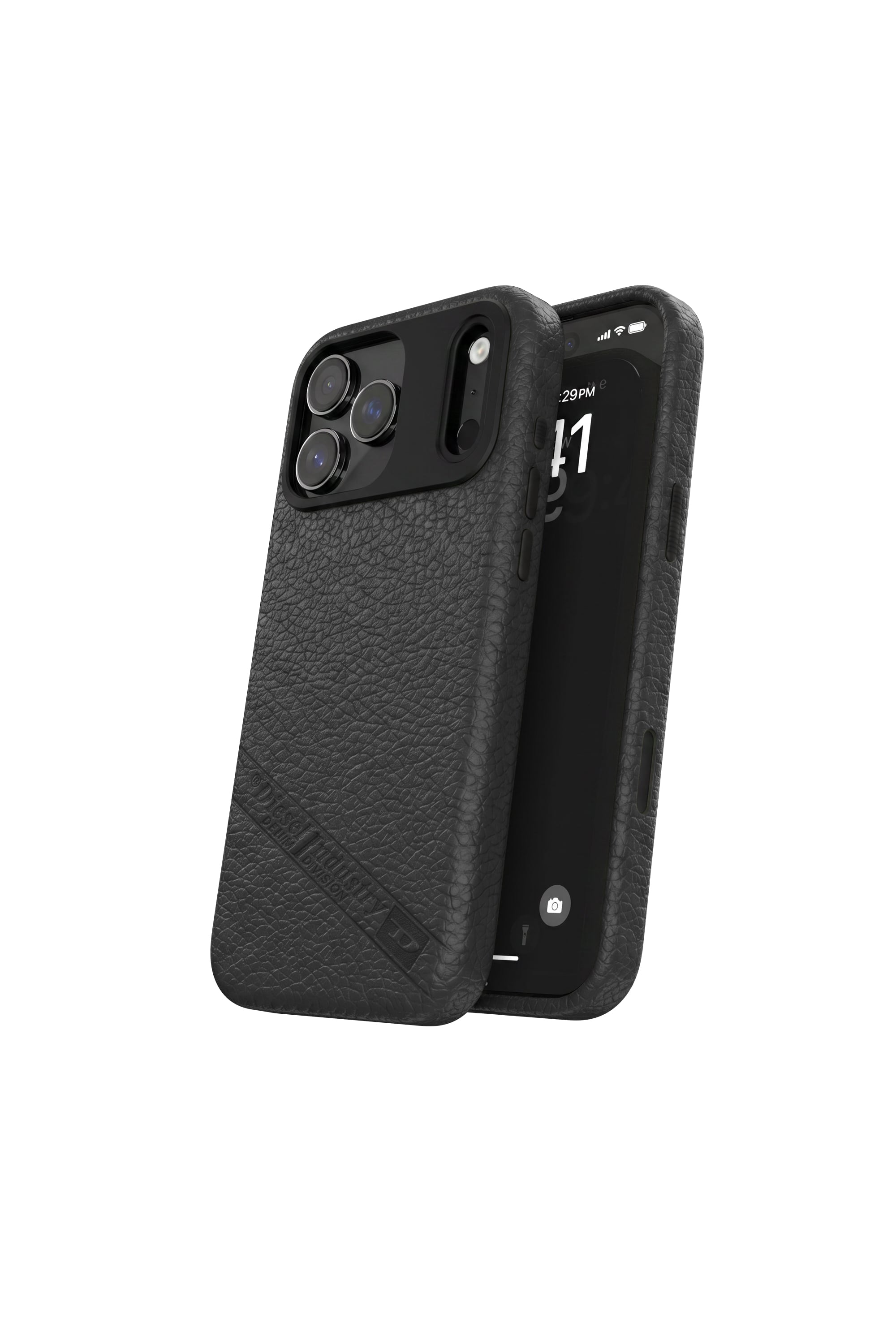 Diesel - 60641 MOULDED CASE, Unisex's Flag D case with MagSafe for iPhone 17 Pro in Black - 3