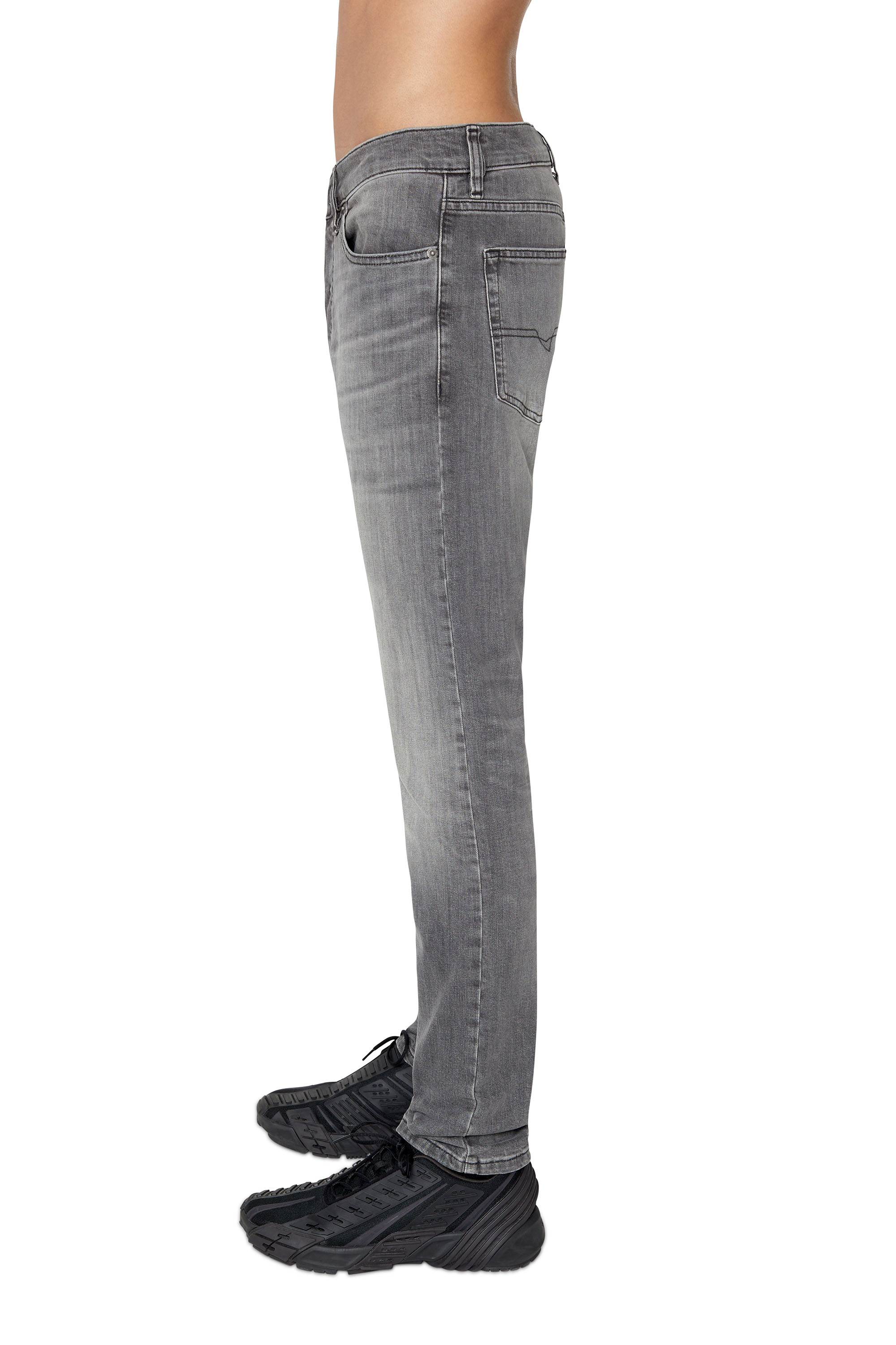 Diesel - Slim Jeans D-Luster 0BJAX, Black/Dark grey - Image 5