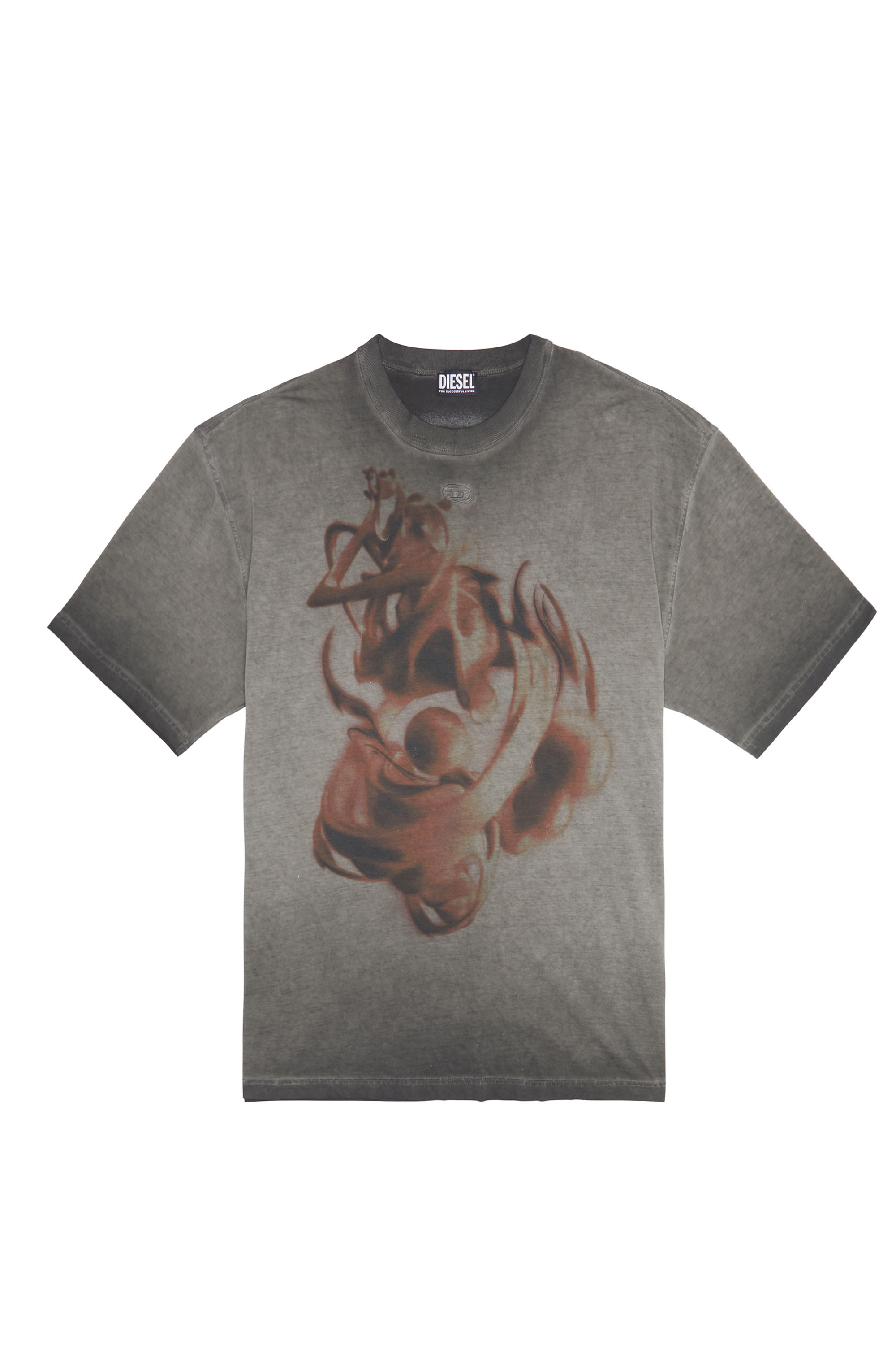 Diesel - T-WASH-H5, Black - Image 6
