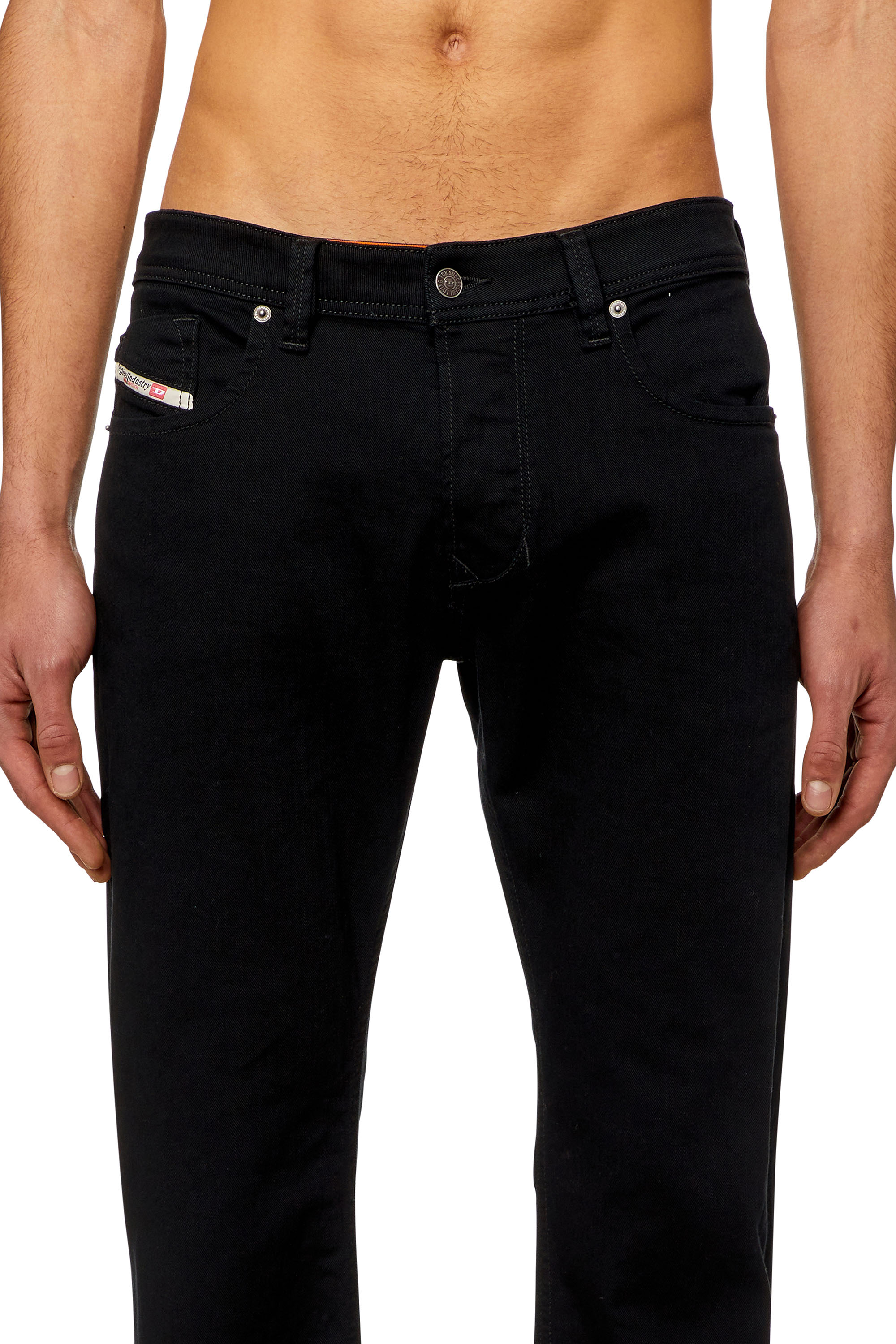 Diesel - Straight Jeans 1985 Larkee 0688H, Black/Dark grey - Image 3