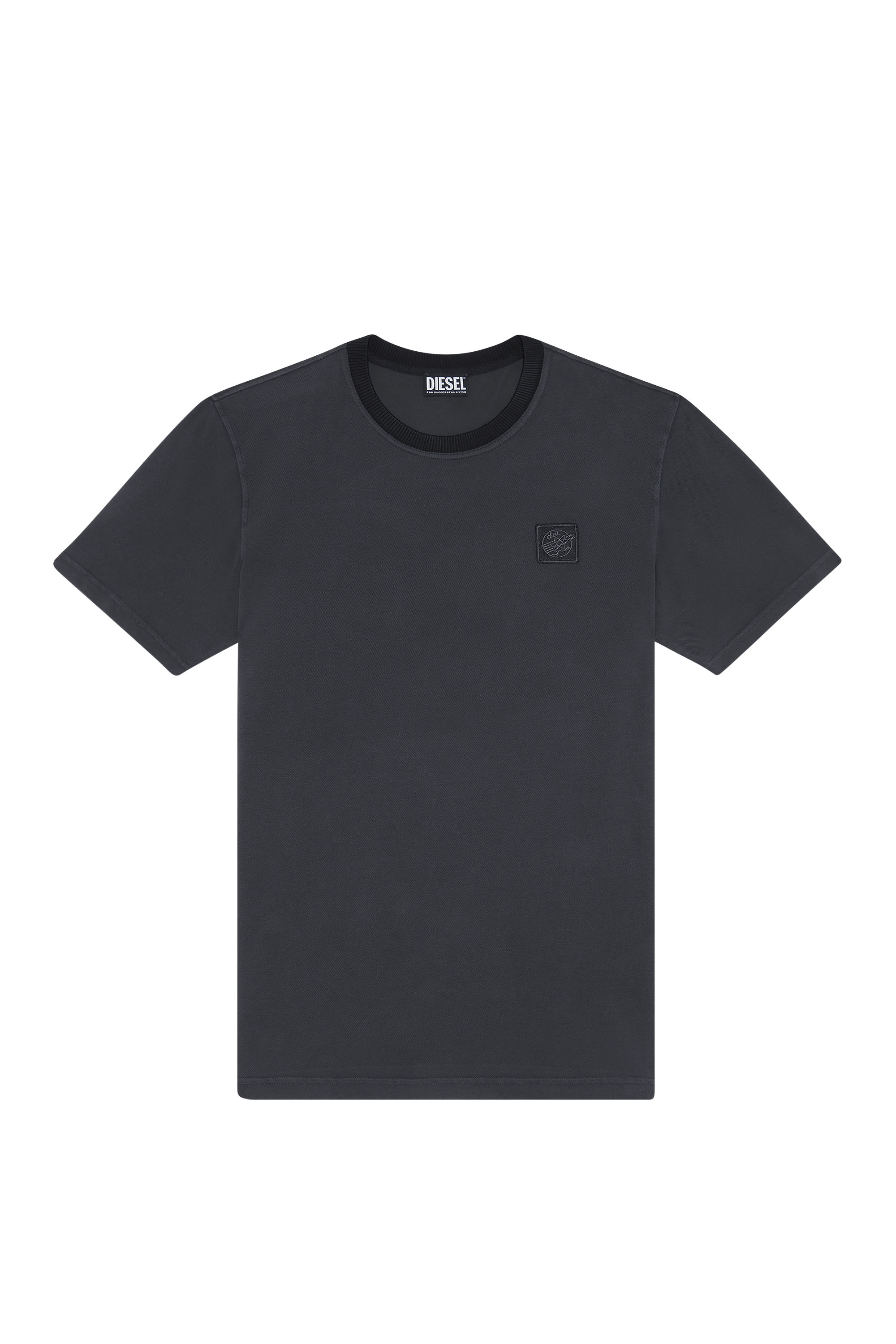 mens black diesel t shirt