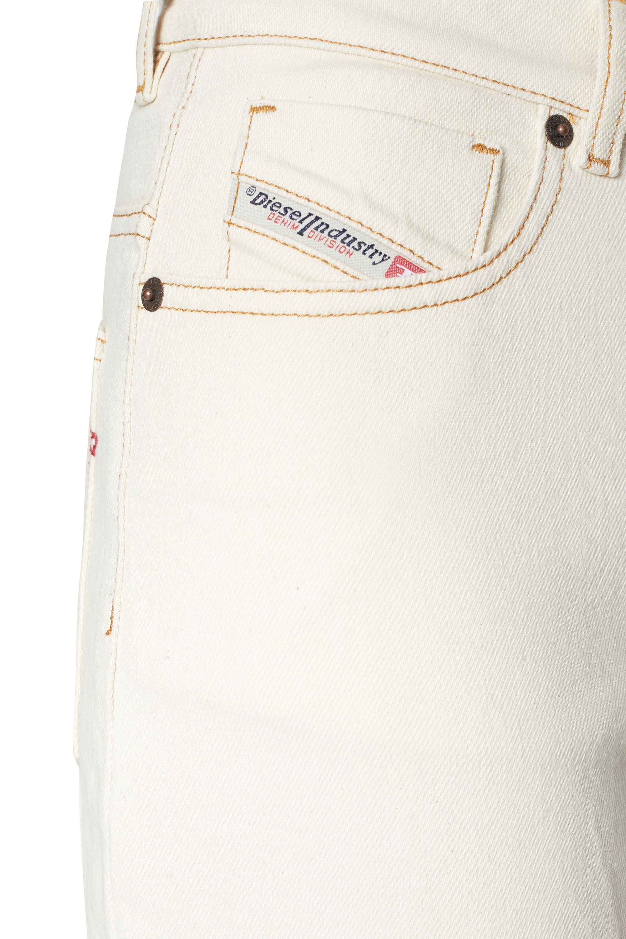 Diesel - 2000 WIDEE 09B94 Bootcut and Flare Jeans, White - Image 3