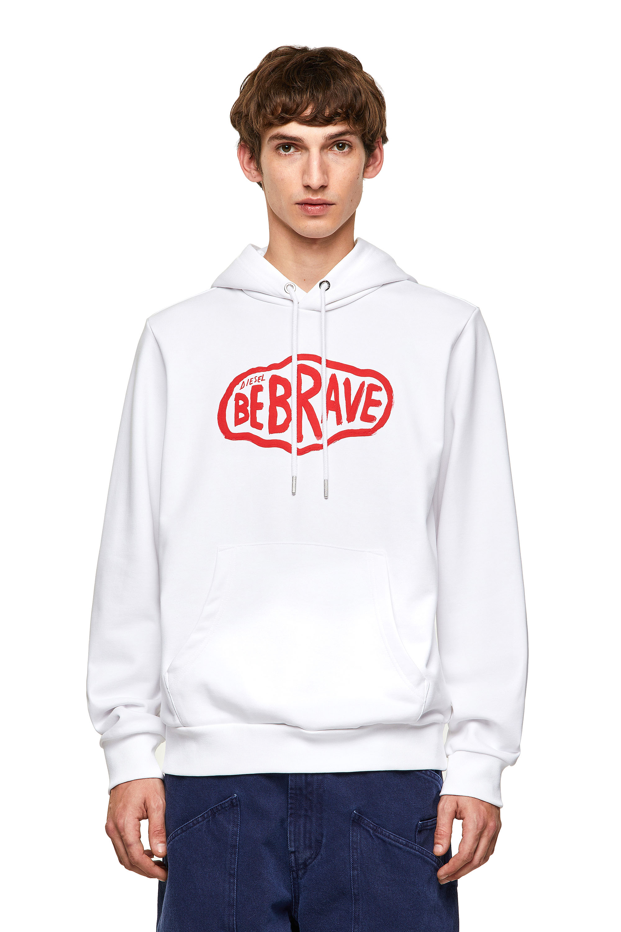 S-GIRK-HOOD-K11, White - Sweaters