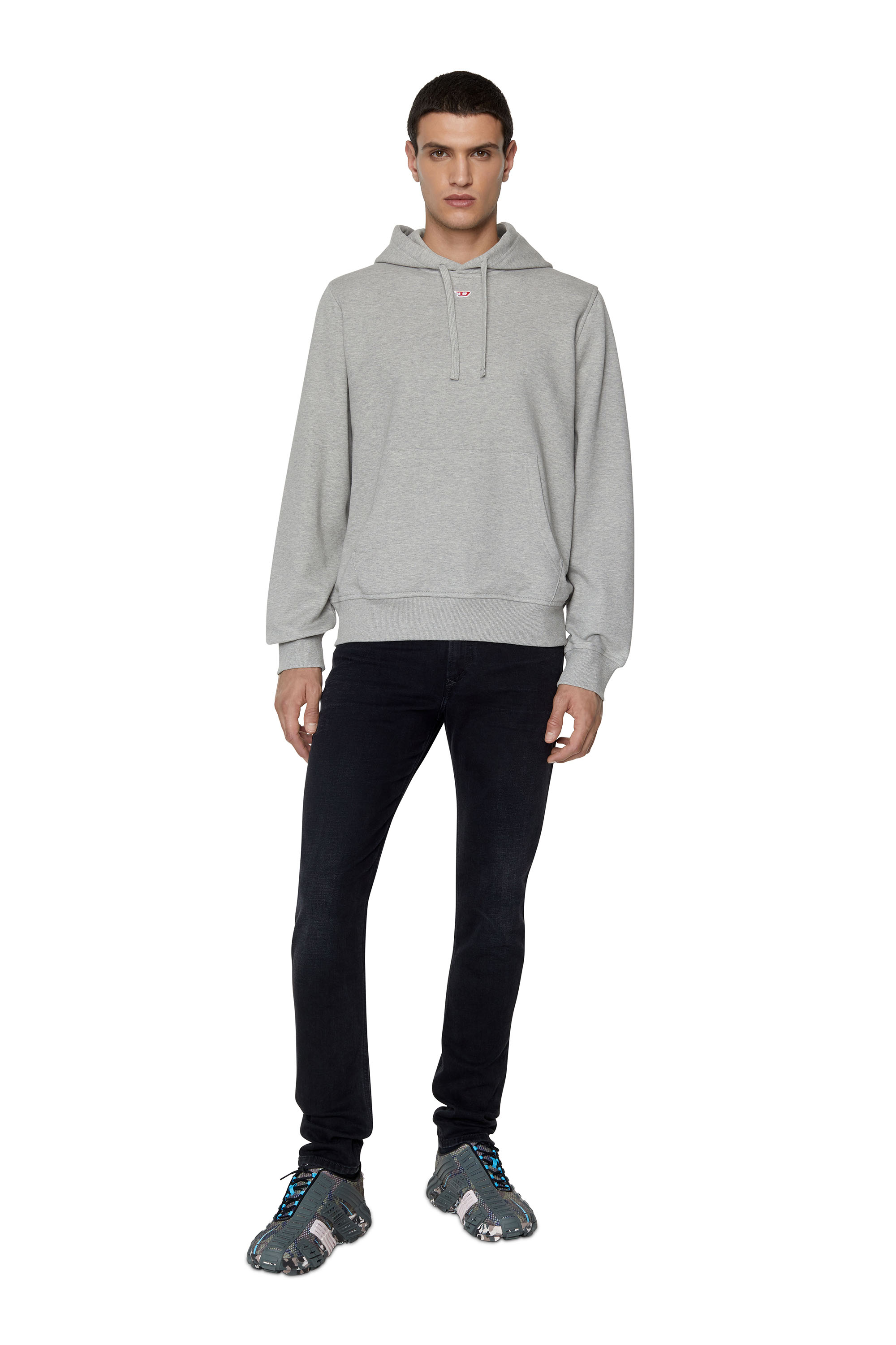 Diesel - 1979 Sleenker 09D41 Skinny Jeans, Black/Dark grey - Image 5