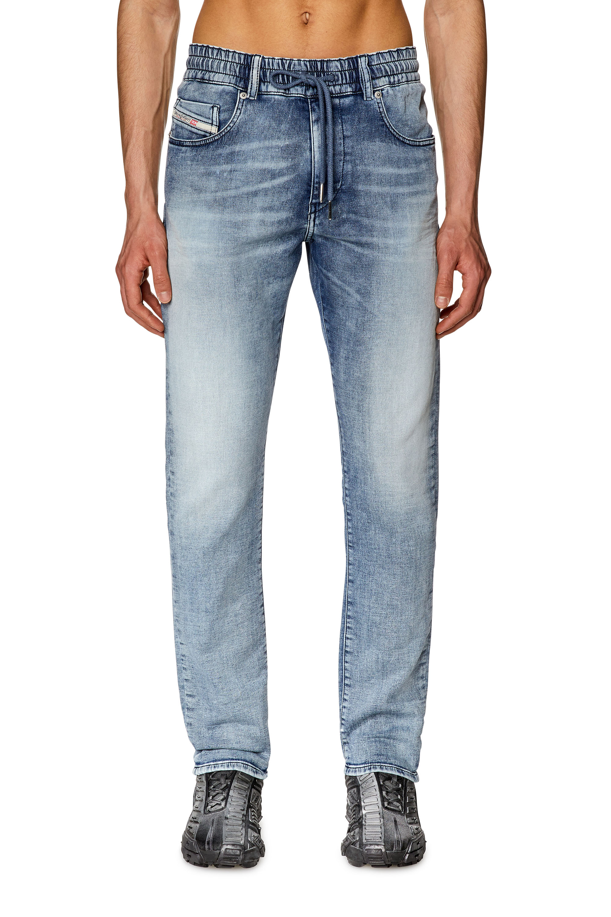 Diesel - Slim D-Strukt JoggJeans® 068FL, Medium blue - Image 2