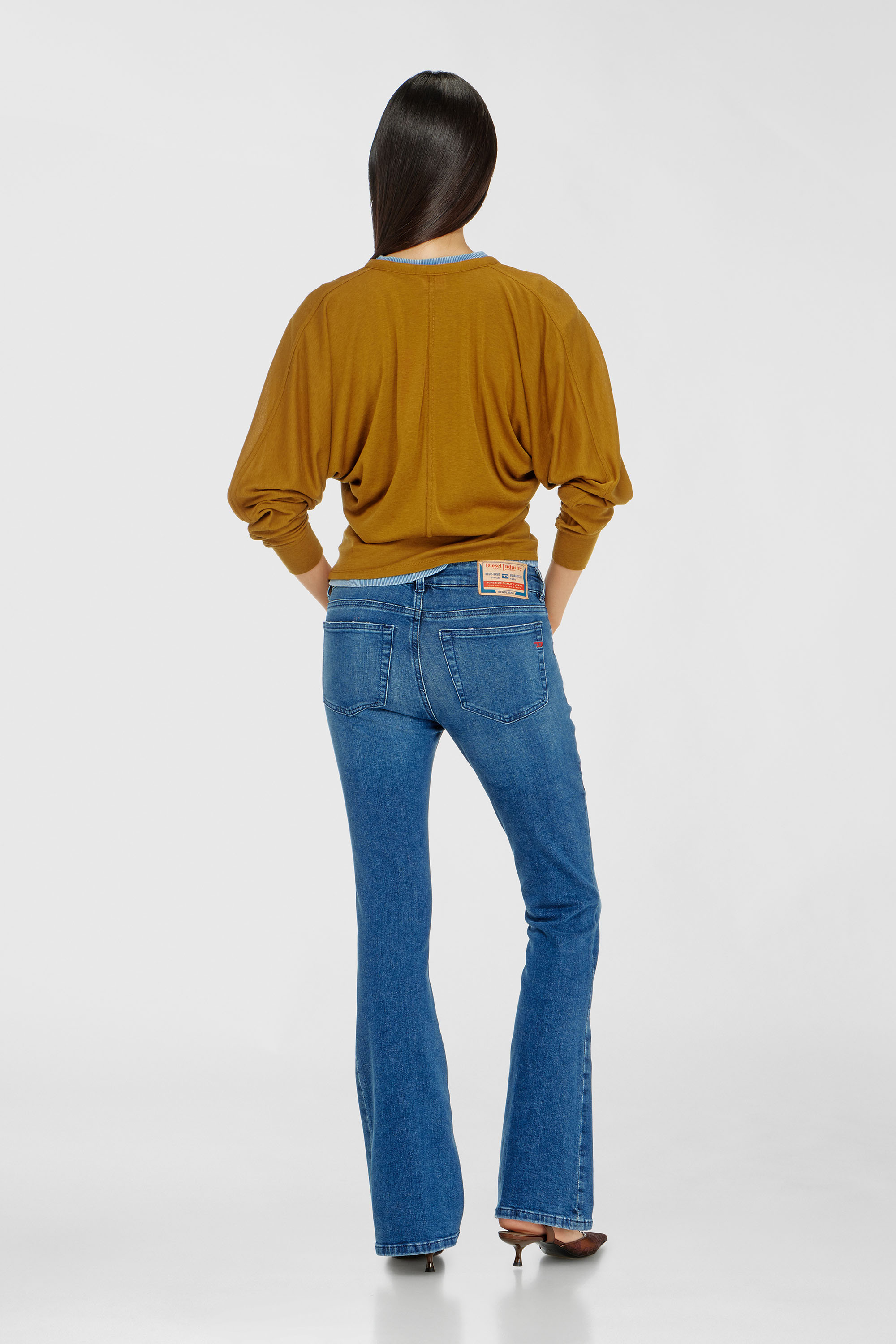 Diesel - Woman's Bootcut Jeans 1969 D-Ebbey 0ADBB, Medium blue - 3