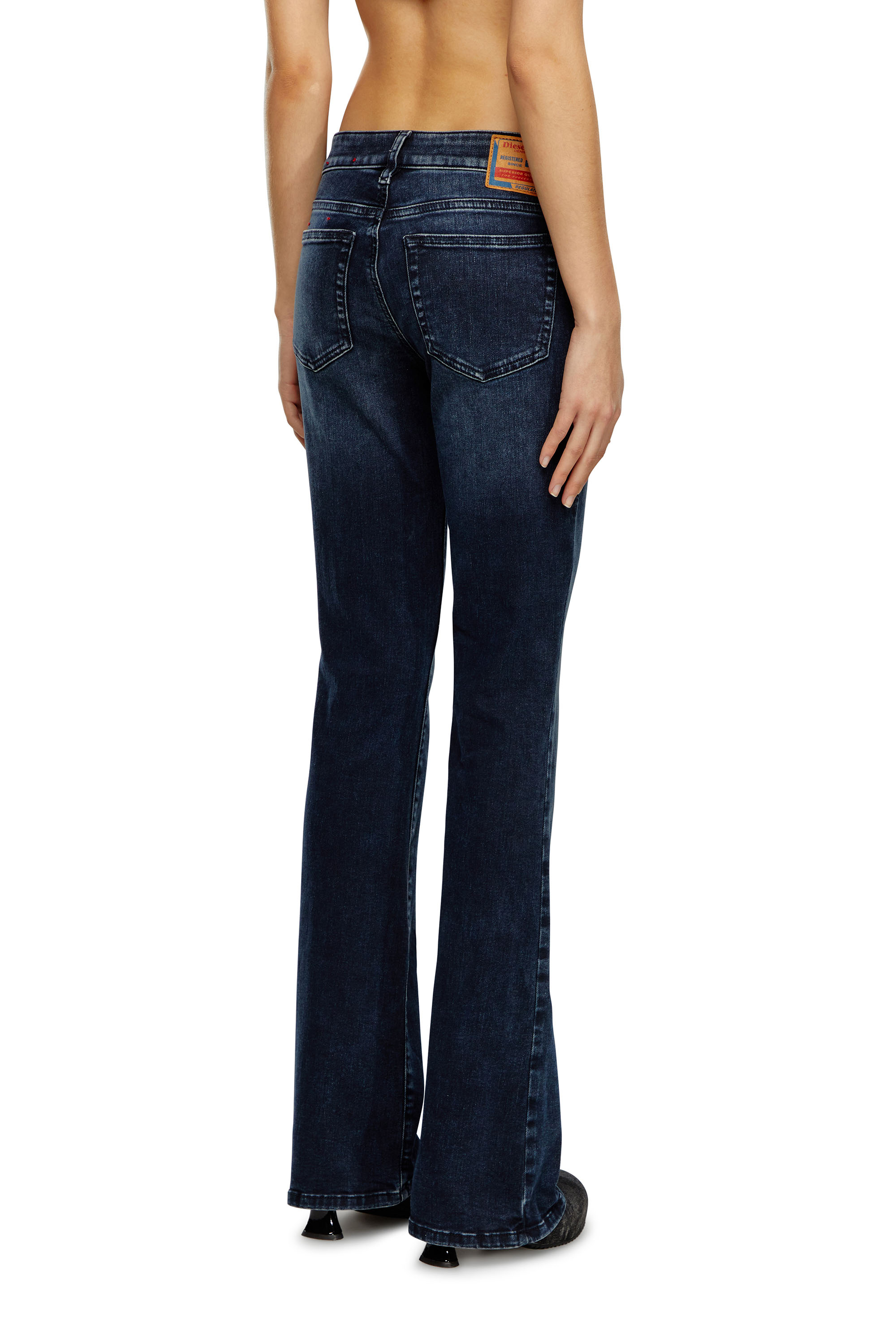 Diesel - Bootcut and Flare Jeans 1969 D-Ebbey 0ENAR, Dark Blue - Image 3