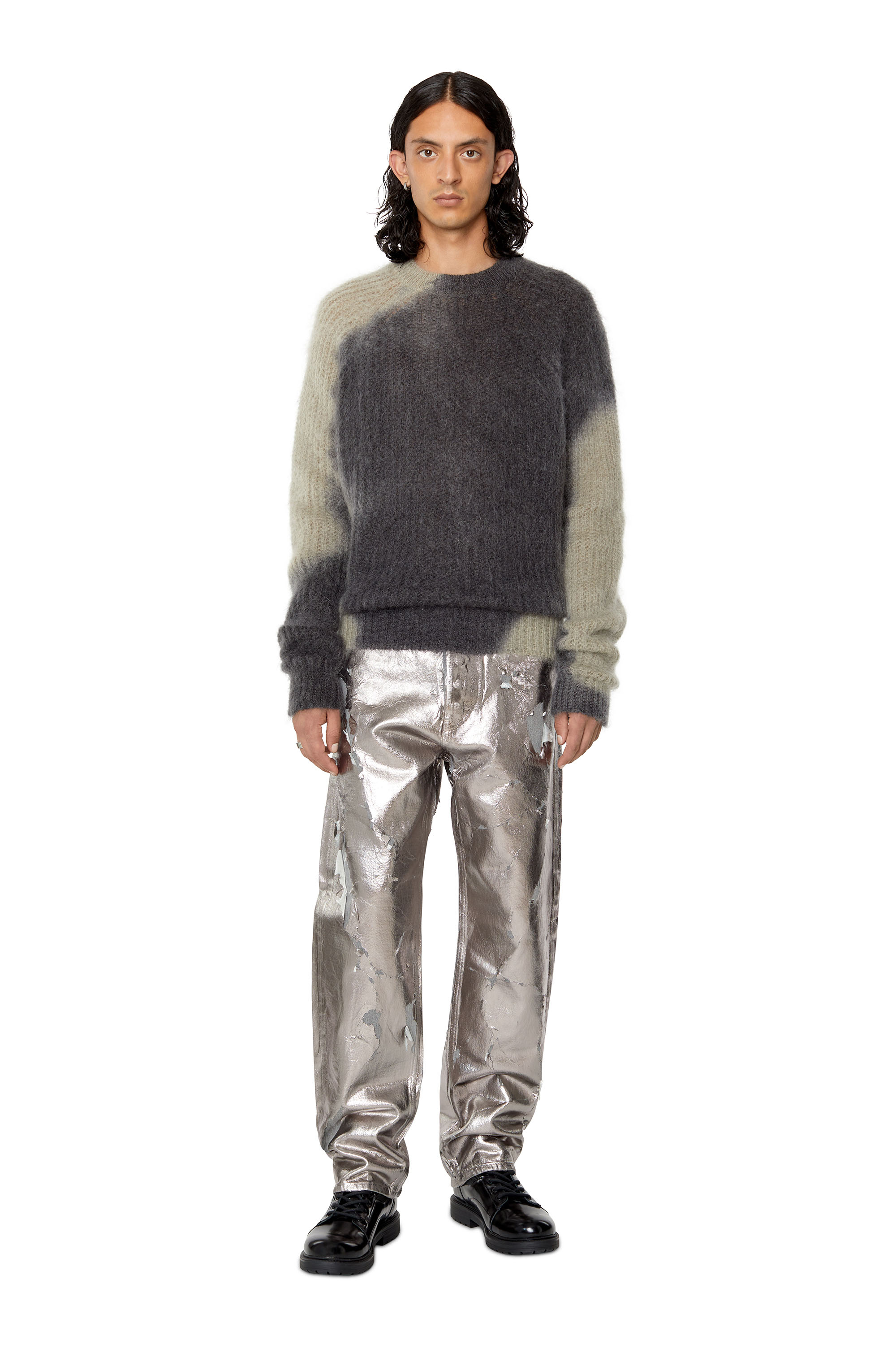 Diesel - 2010 D-Macs 007F7 Straight Jeans, Light Grey - Image 5