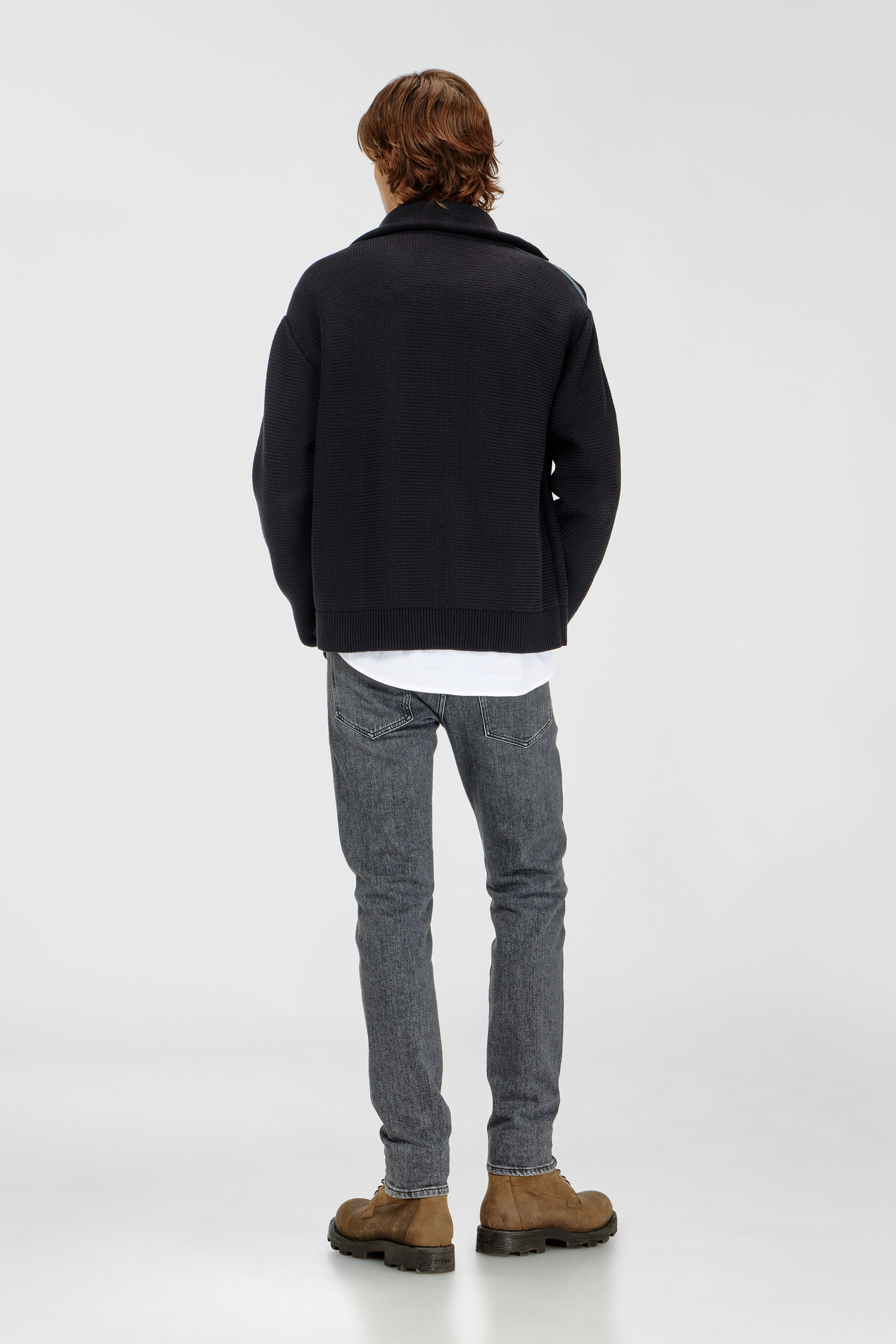 Diesel - Man's Slim Jeans 2019 D-Strukt 0CIAT, Grey - 3