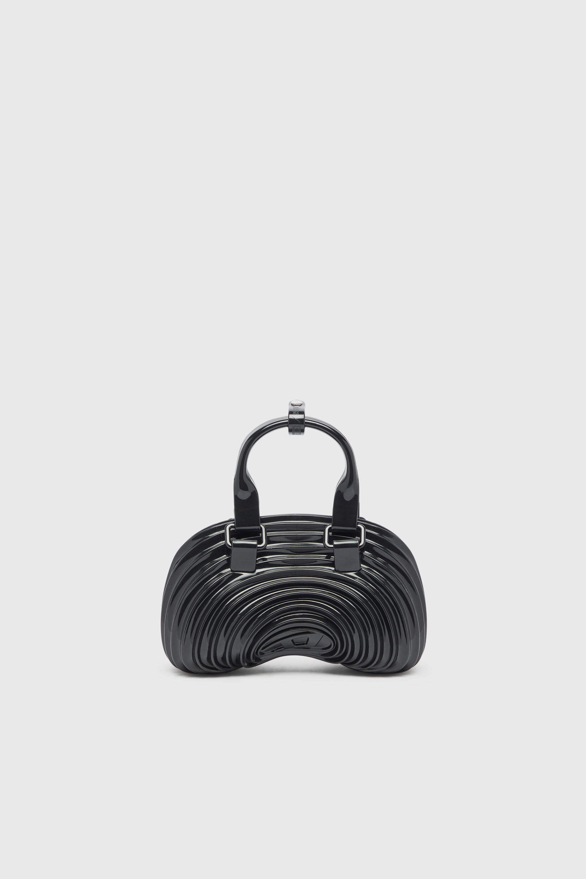 Diesel - MELISSA QUANTUM DOME, Woman's Quantum Dome - Handbag in Melflex&reg; in Black - 1