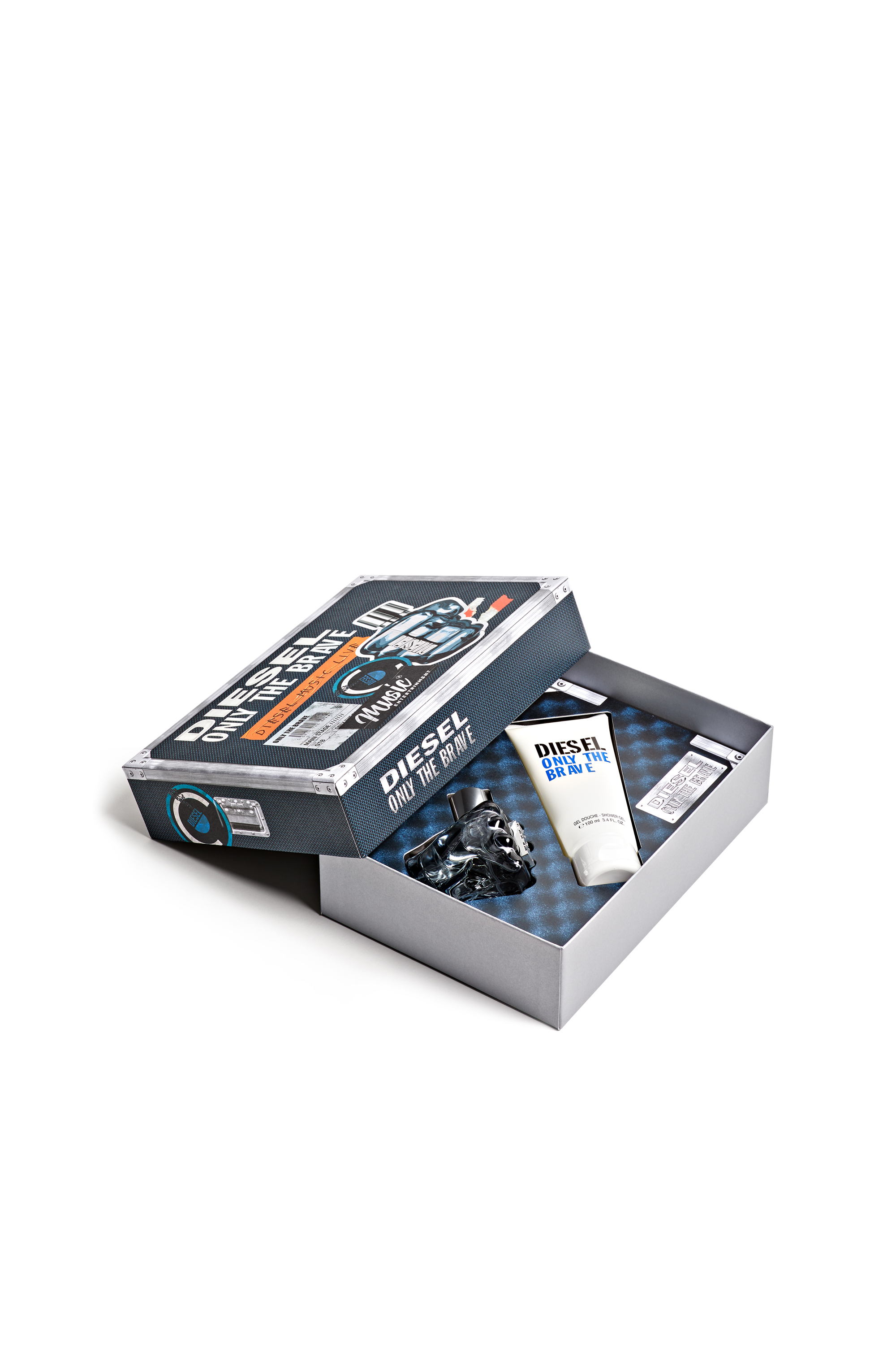 Diesel - ONLY THE BRAVE 50 ML GIFT SET, Man's Only The Brave Gift set in Grey - 3