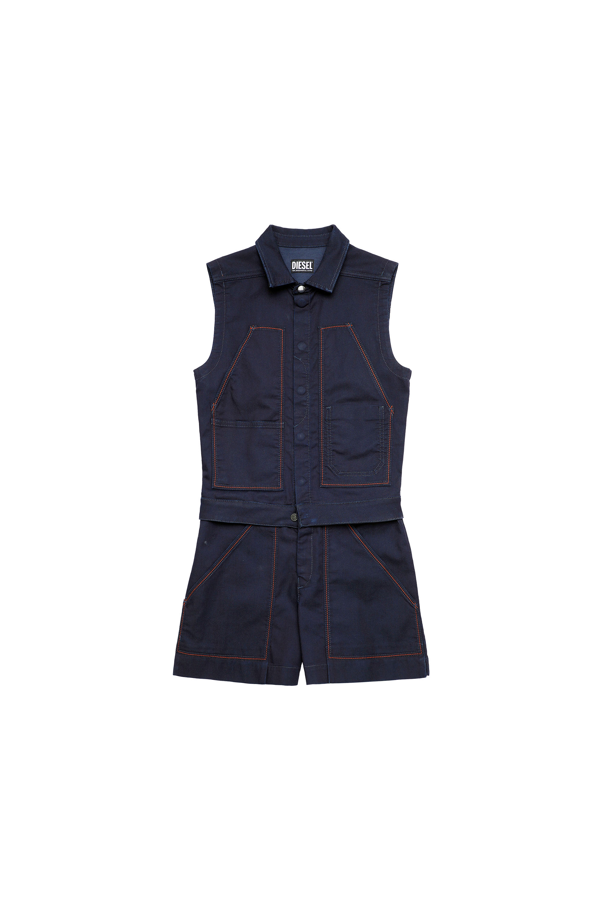D-MALIA-SP JOGGJEANS, Dark Blue - Jumpsuits