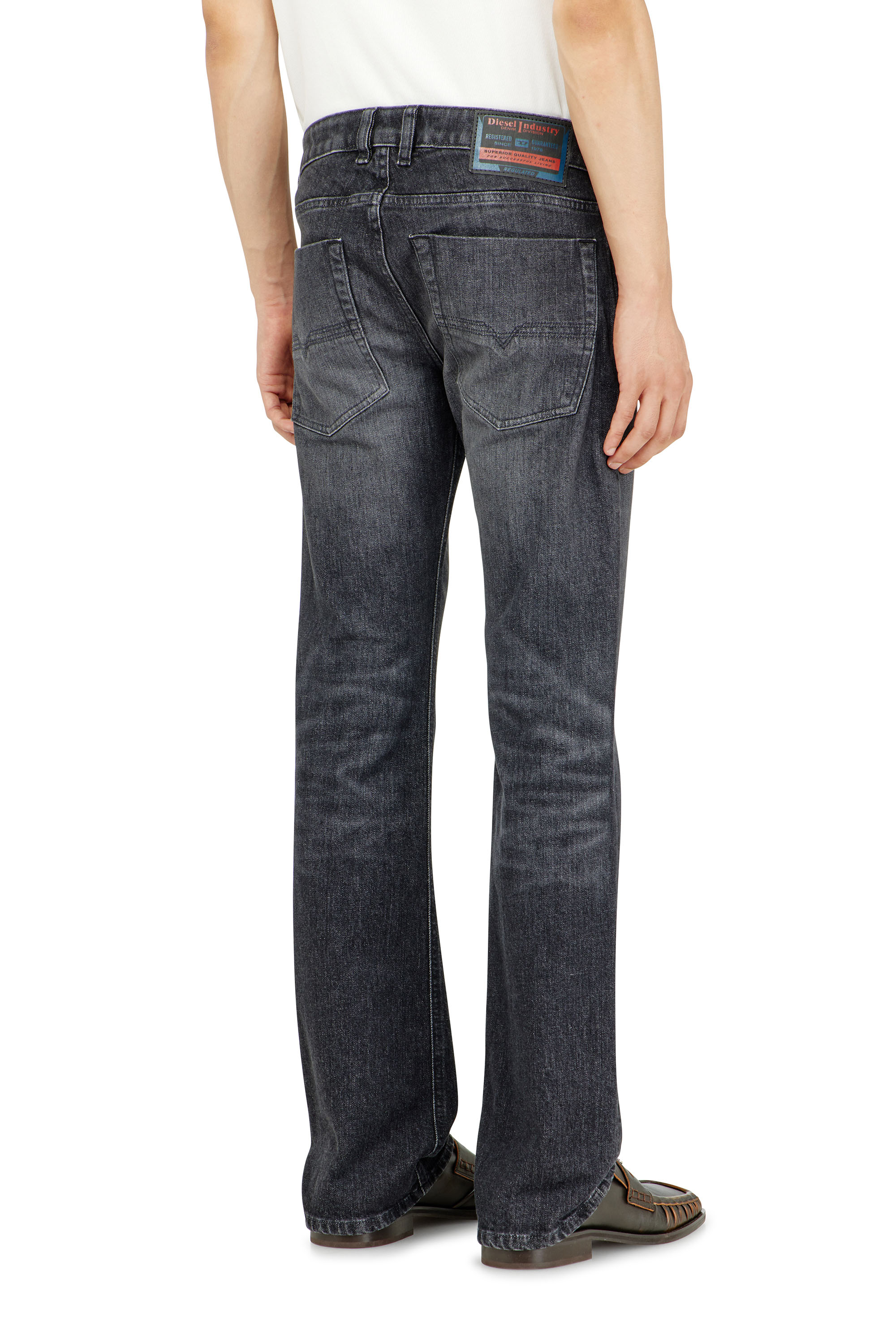 Diesel - Man's Bootcut Jeans 2007 Zatiny 09N48, Black/Dark grey - 5