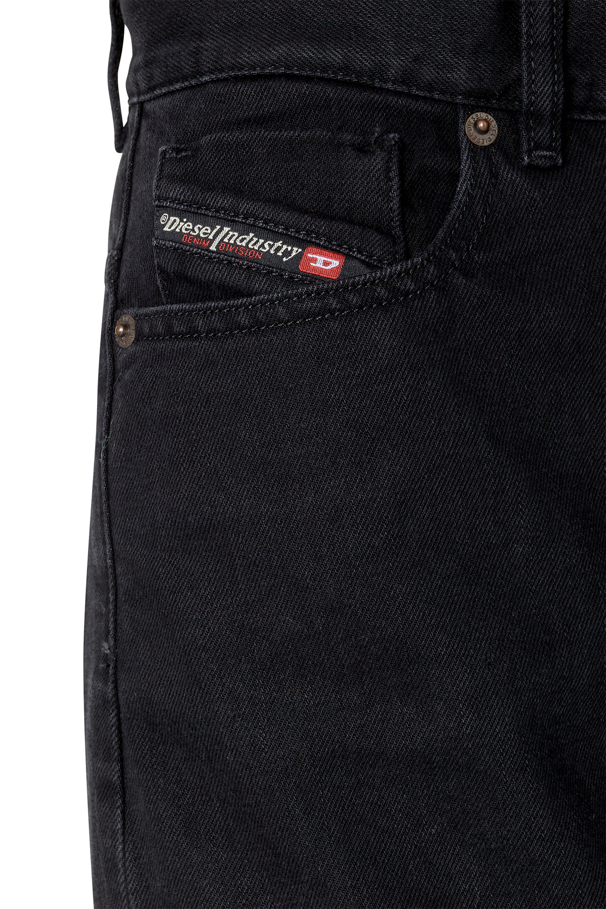 Diesel - Bootcut and Flare Jeans 2000 Widee Z09RL, Black/Dark grey - Image 4