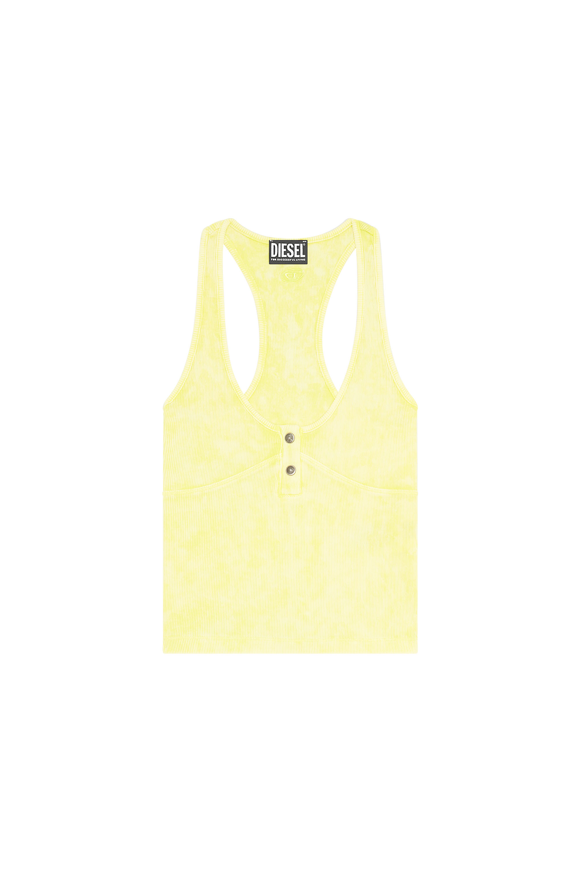 Diesel - T-ANIESSE, Yellow Fluo - Image 3