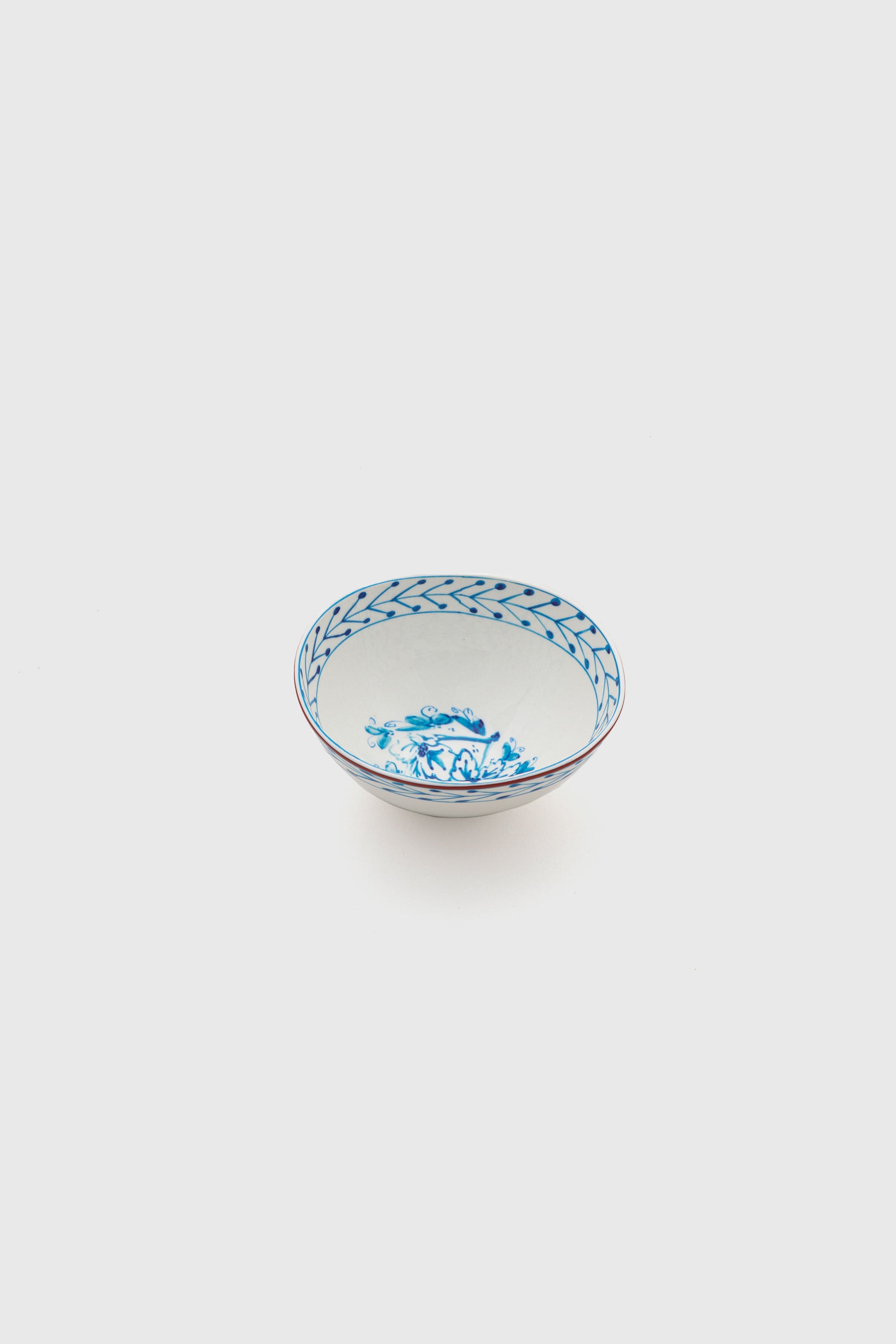 Diesel - 11271 BOWL IN PORCELAIN "CLASSIC ON ACID, Unisex's Porcelain bowl in White/Blue - 2