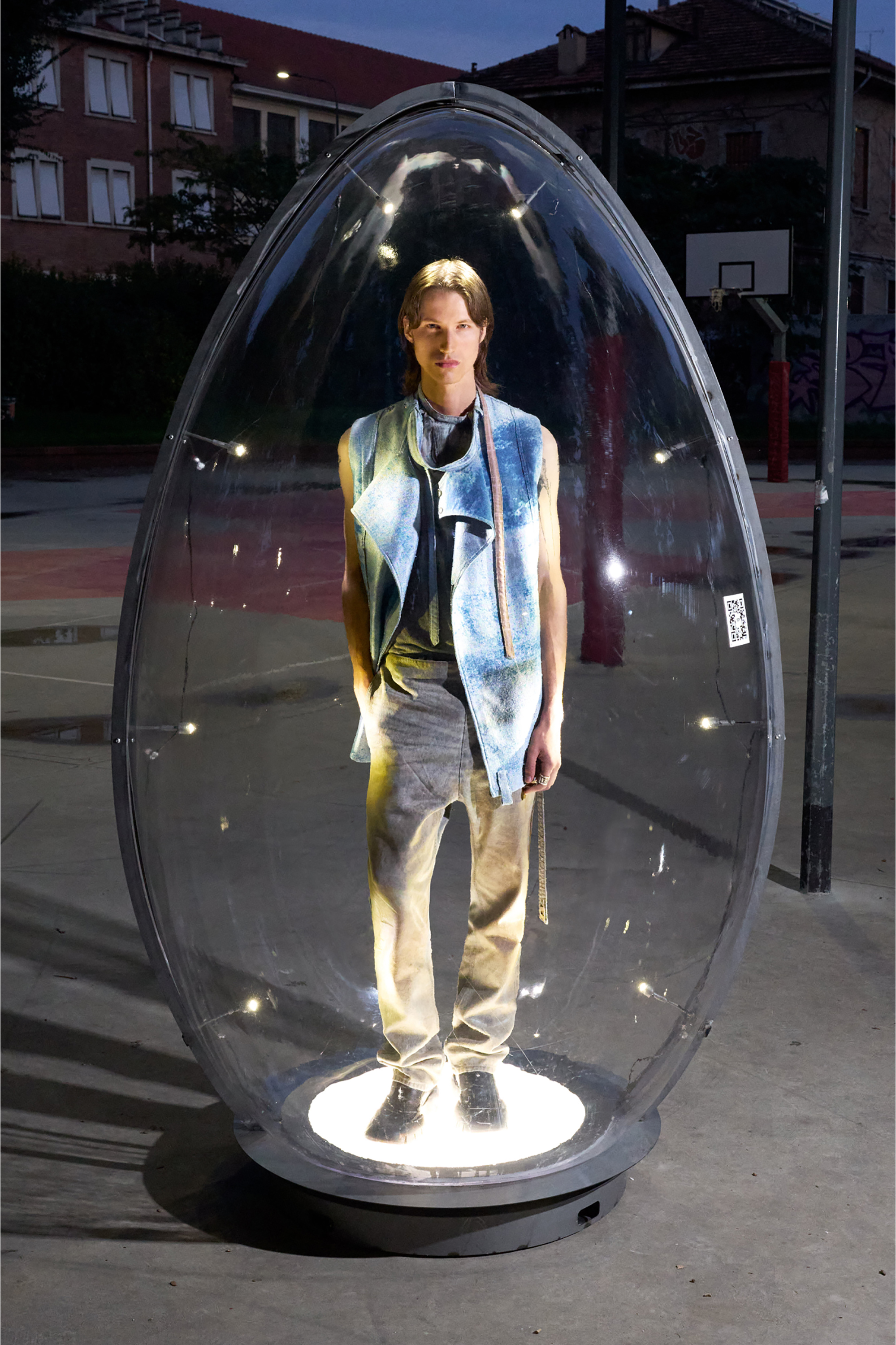 Diesel - D-MATHIEU SC, Man's D-Mathieu-Brushed leather loafer with rubber sole in Black - 2