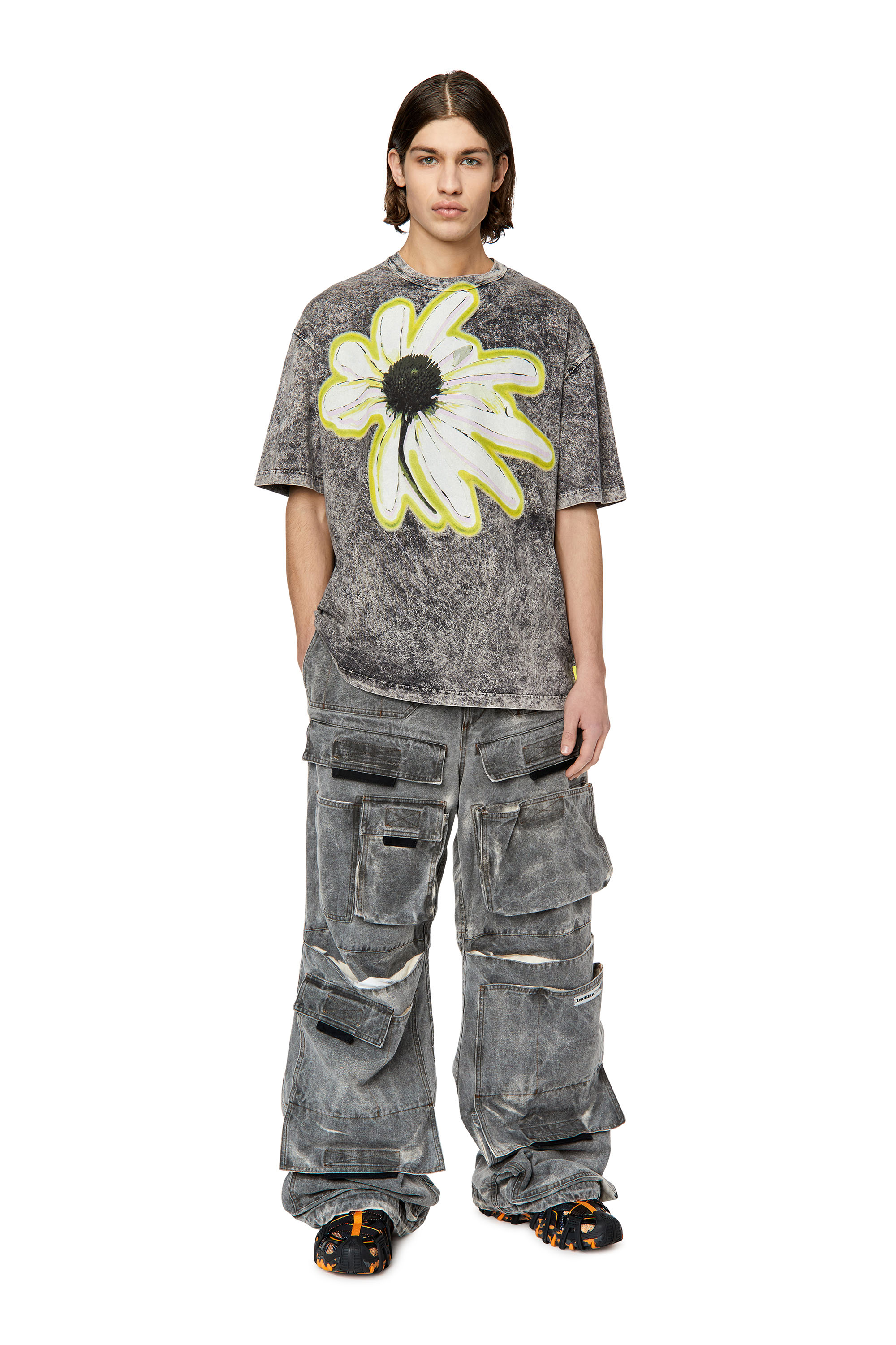 Diesel - T-WASH-H3, Black - Image 4