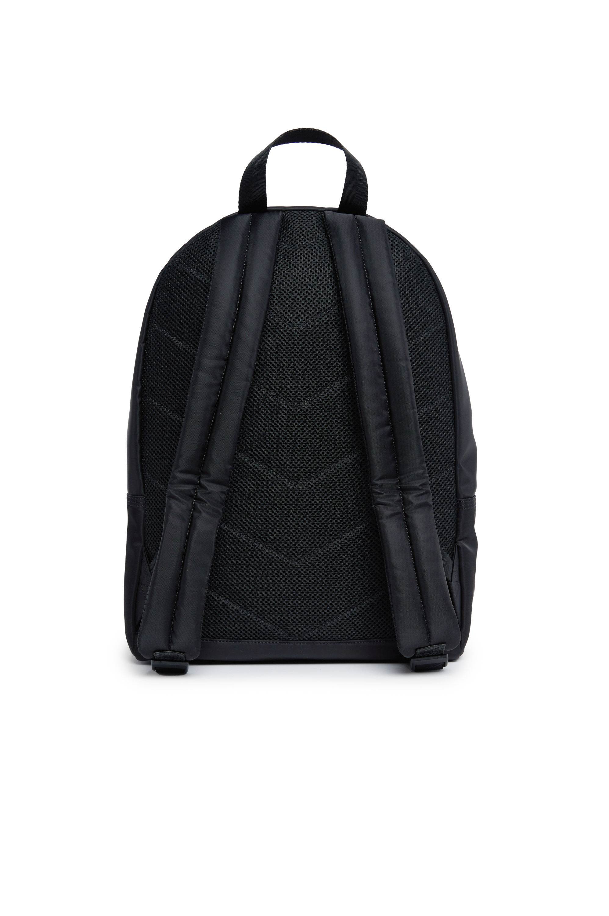 Diesel - WOVAL, Unisex Nylon backpack with embossed Oval D in Black - Image 2