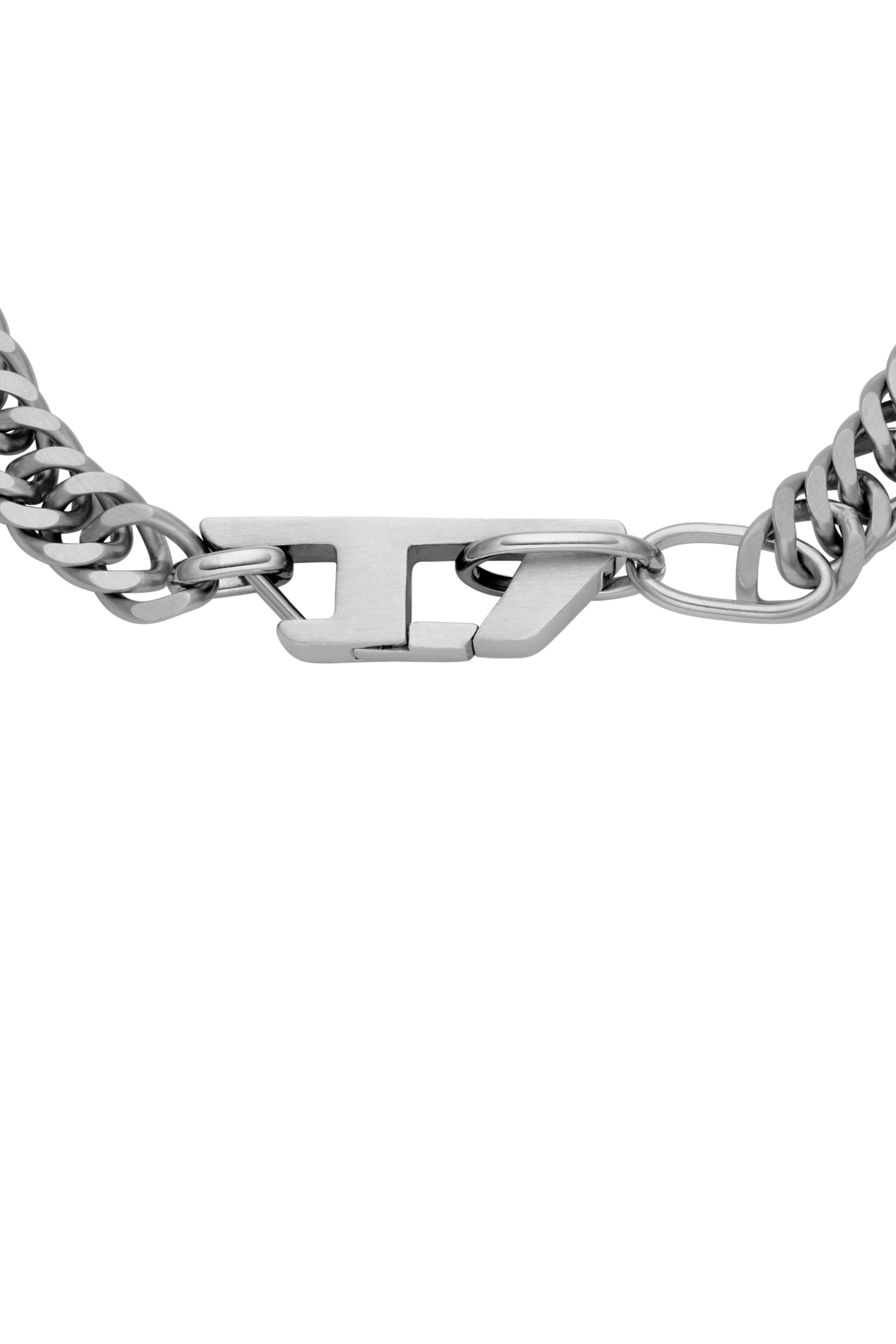 Diesel - DX1510, Unisex's Stainless steel chain bracelet in Silver - 2
