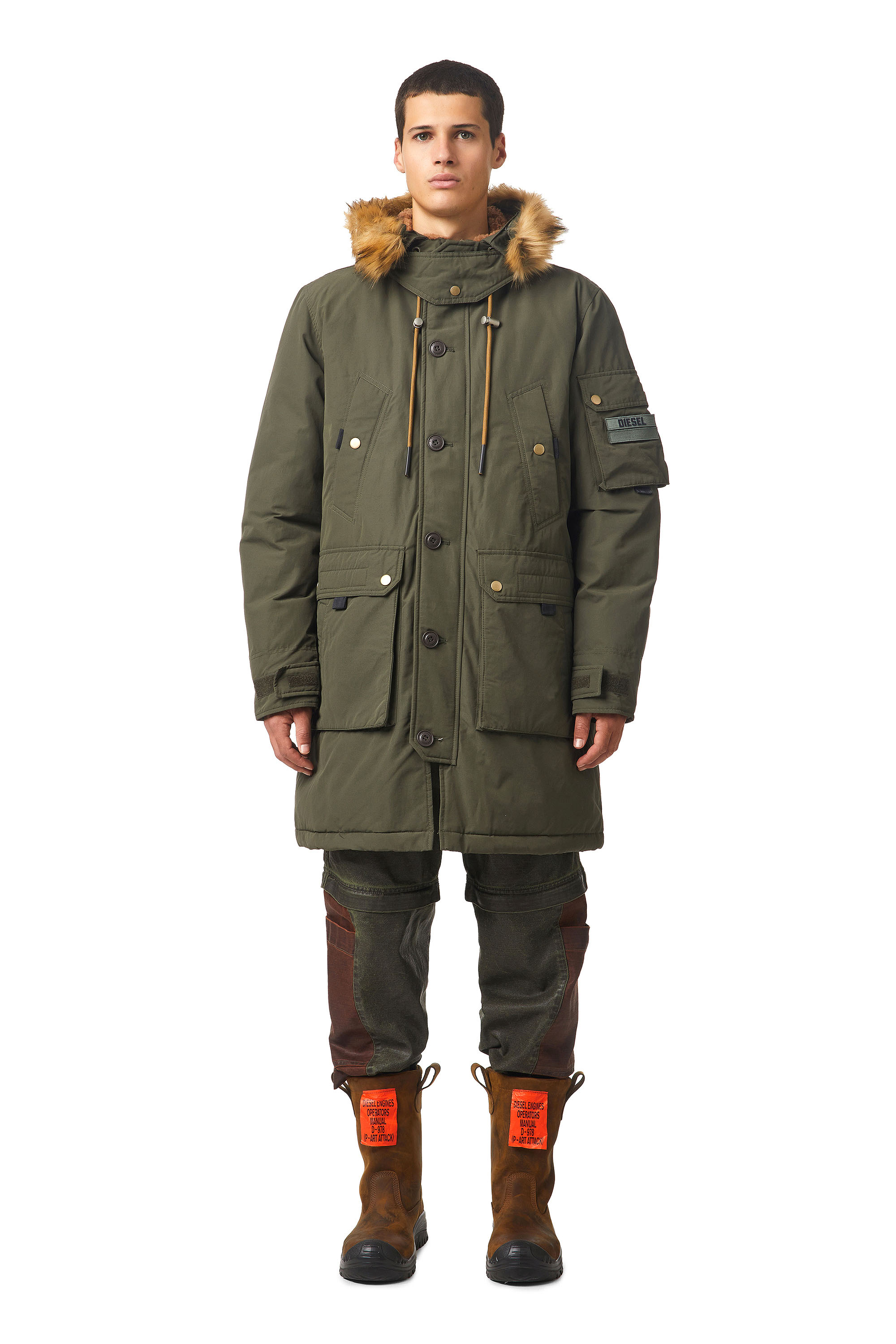 W-COLBY-21, Grey - Winter Jackets