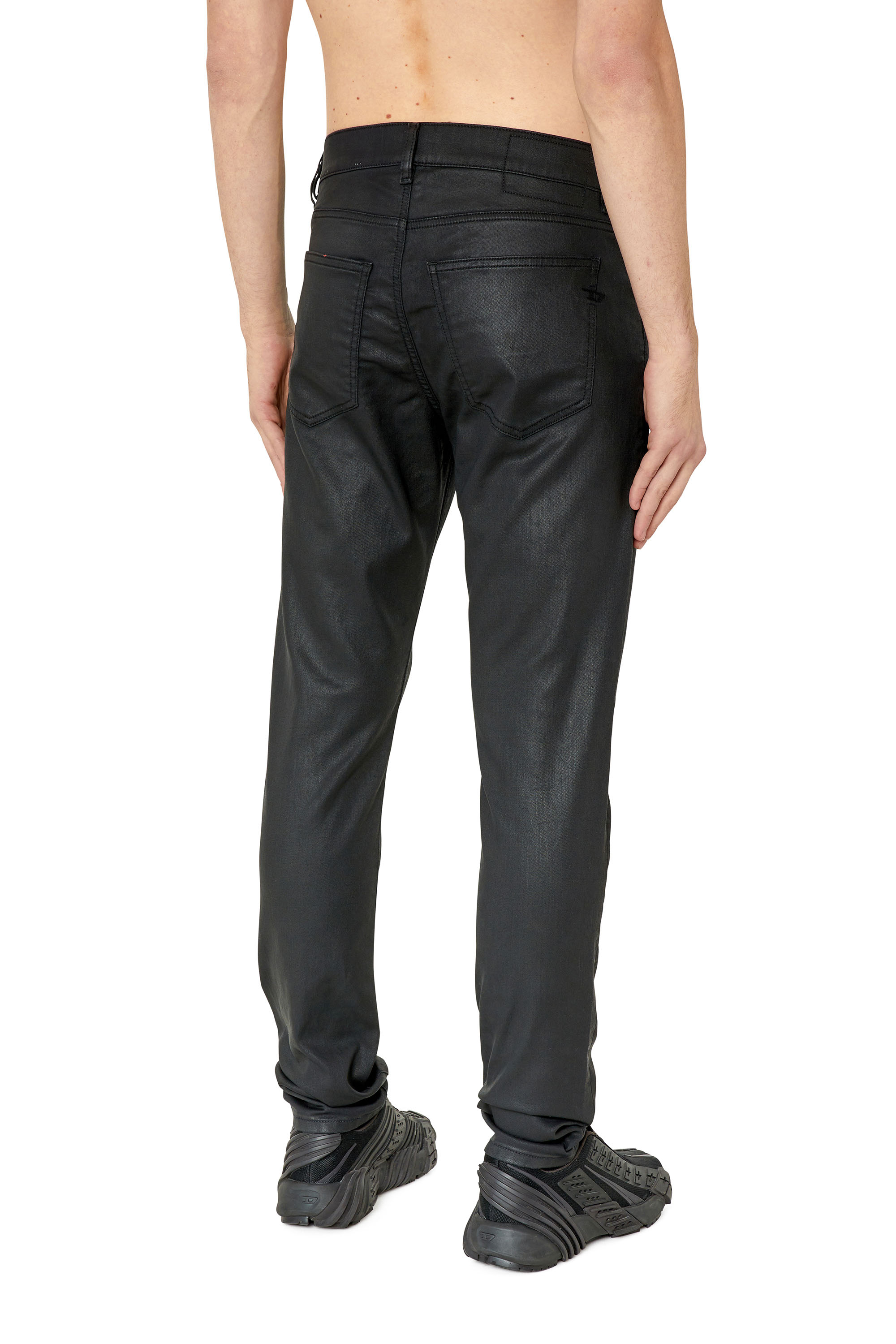 Diesel - D-Strukt JoggJeans® 068CP Slim, Black/Dark grey - Image 3
