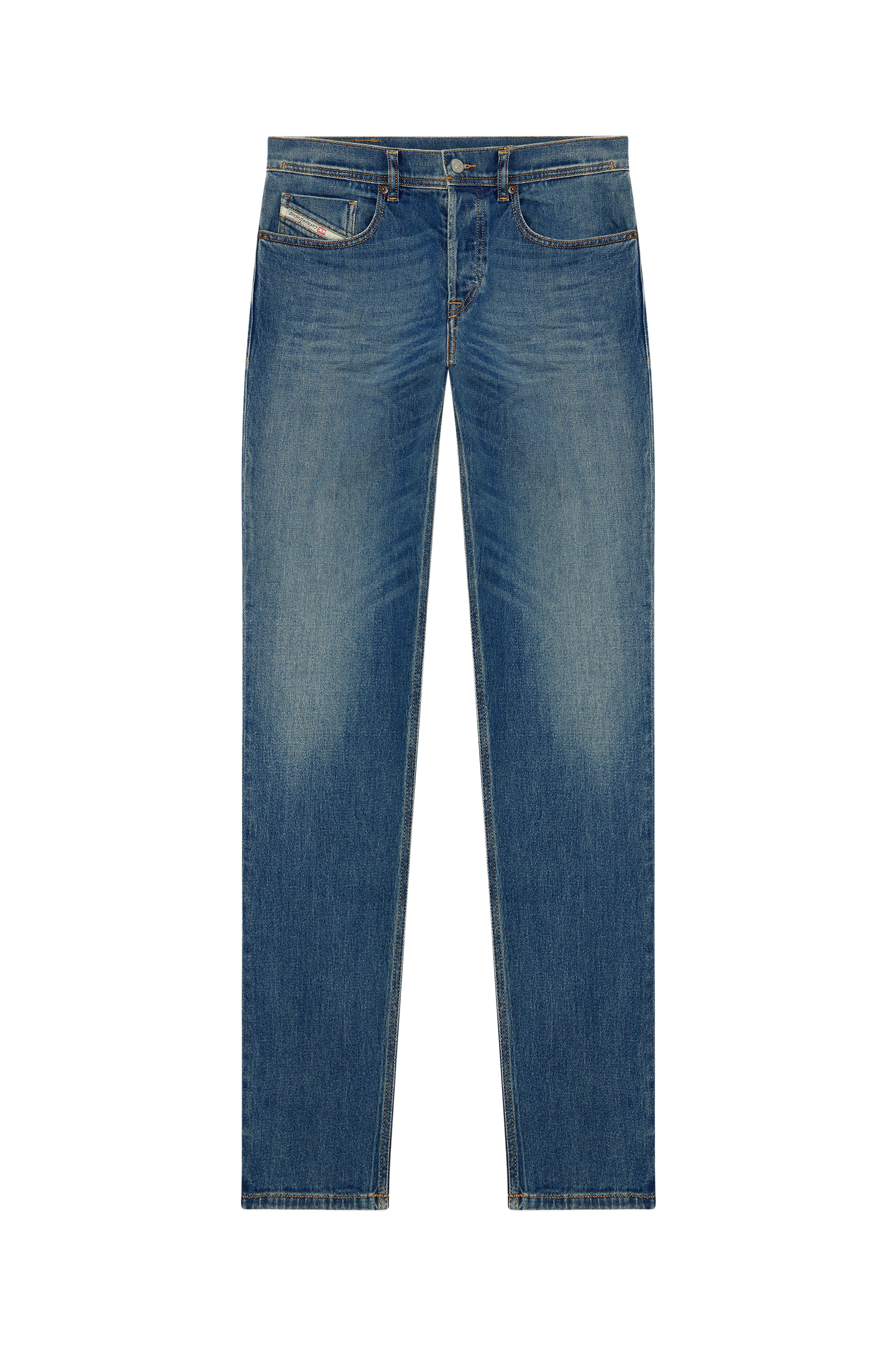 Diesel - Tapered Jeans 2023 D-Finitive 09F88, Medium blue - Image 5
